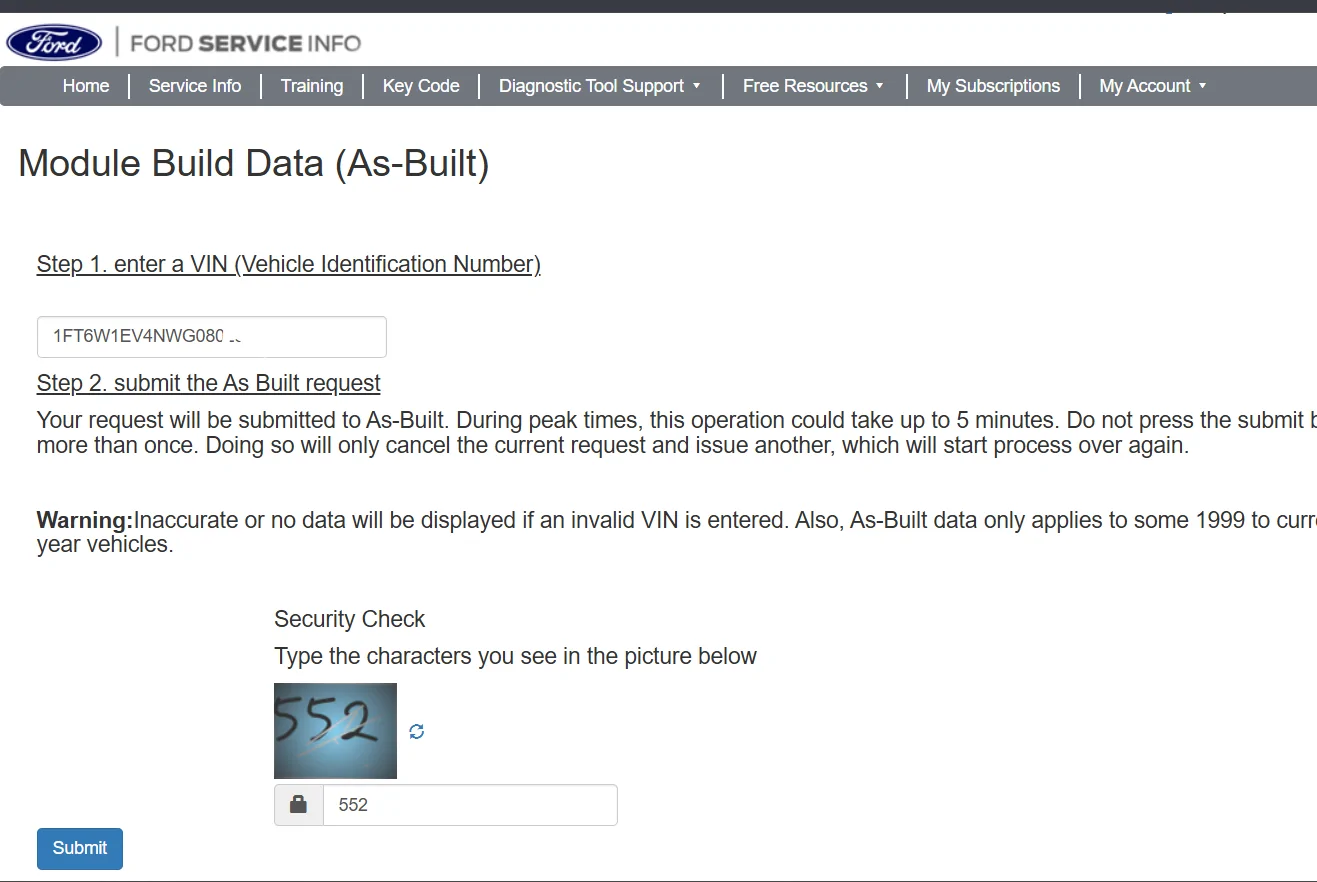 Ford F-150 Lightning Motorcraft As-Built files require sign-in now (still free) 1787404131875-y9