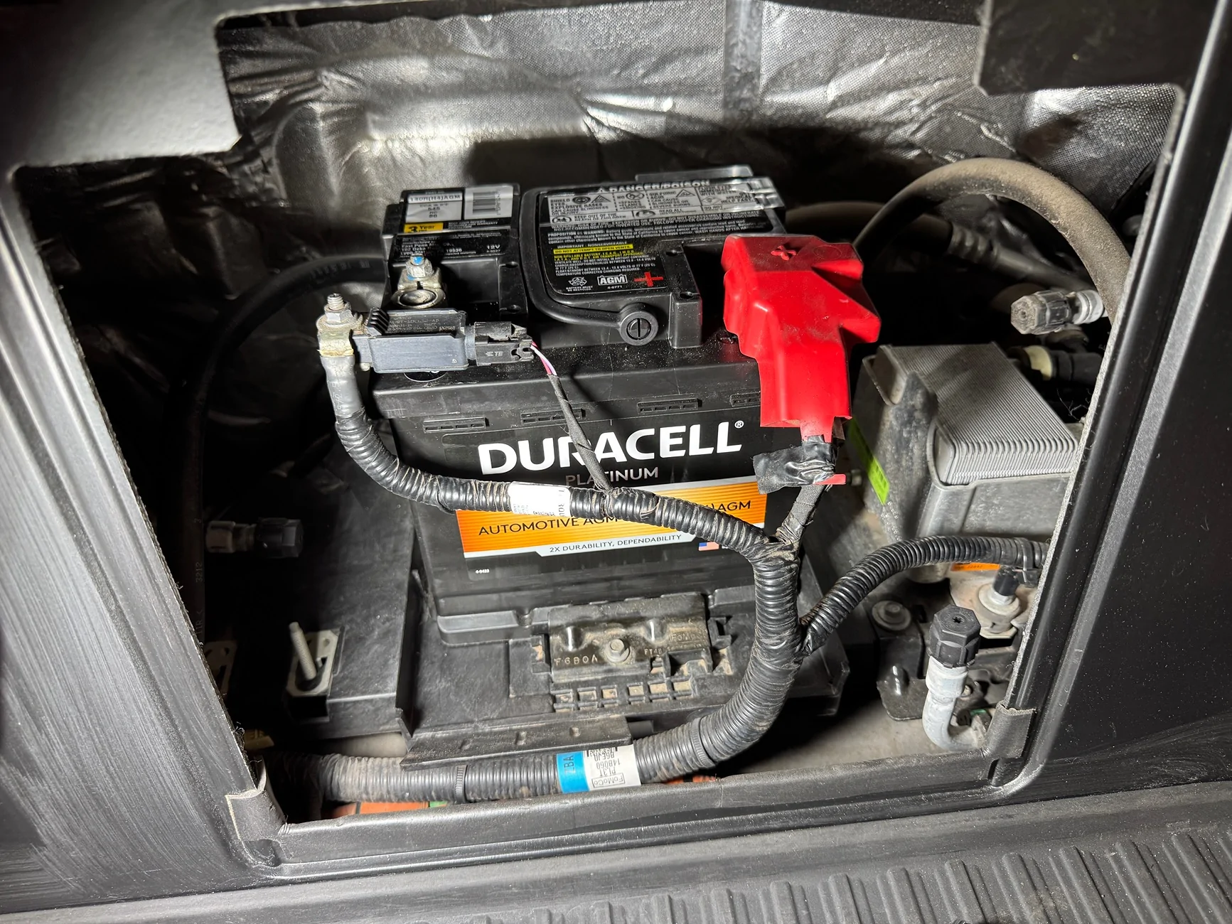 Ford F-150 Lightning 12V Battery replacement with H4 IMG_1286