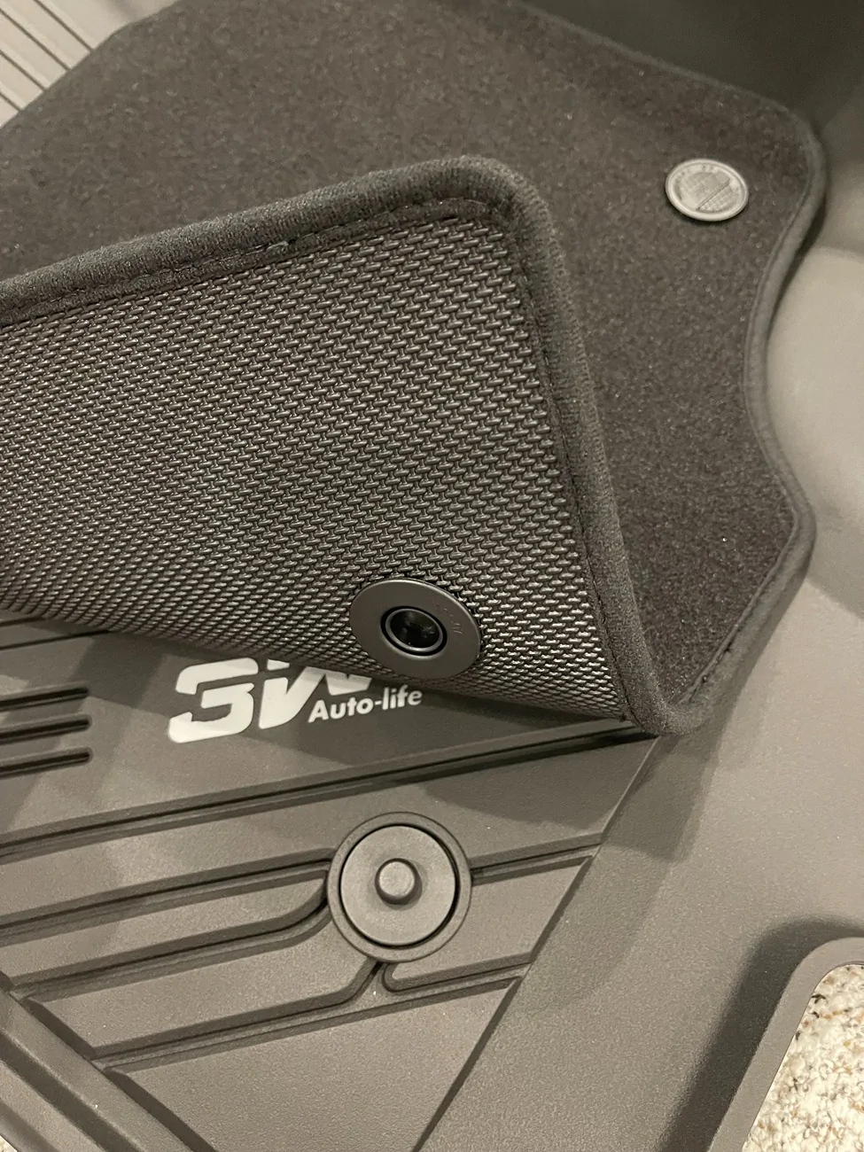 Ford F-150 Lightning 3W Liners floor mat review IMG_3582