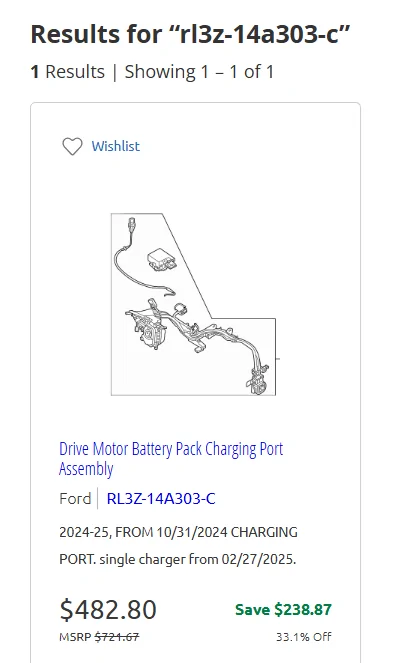 Ford F-150 Lightning Red Ring & a Long Tow Home 1787574055102-g