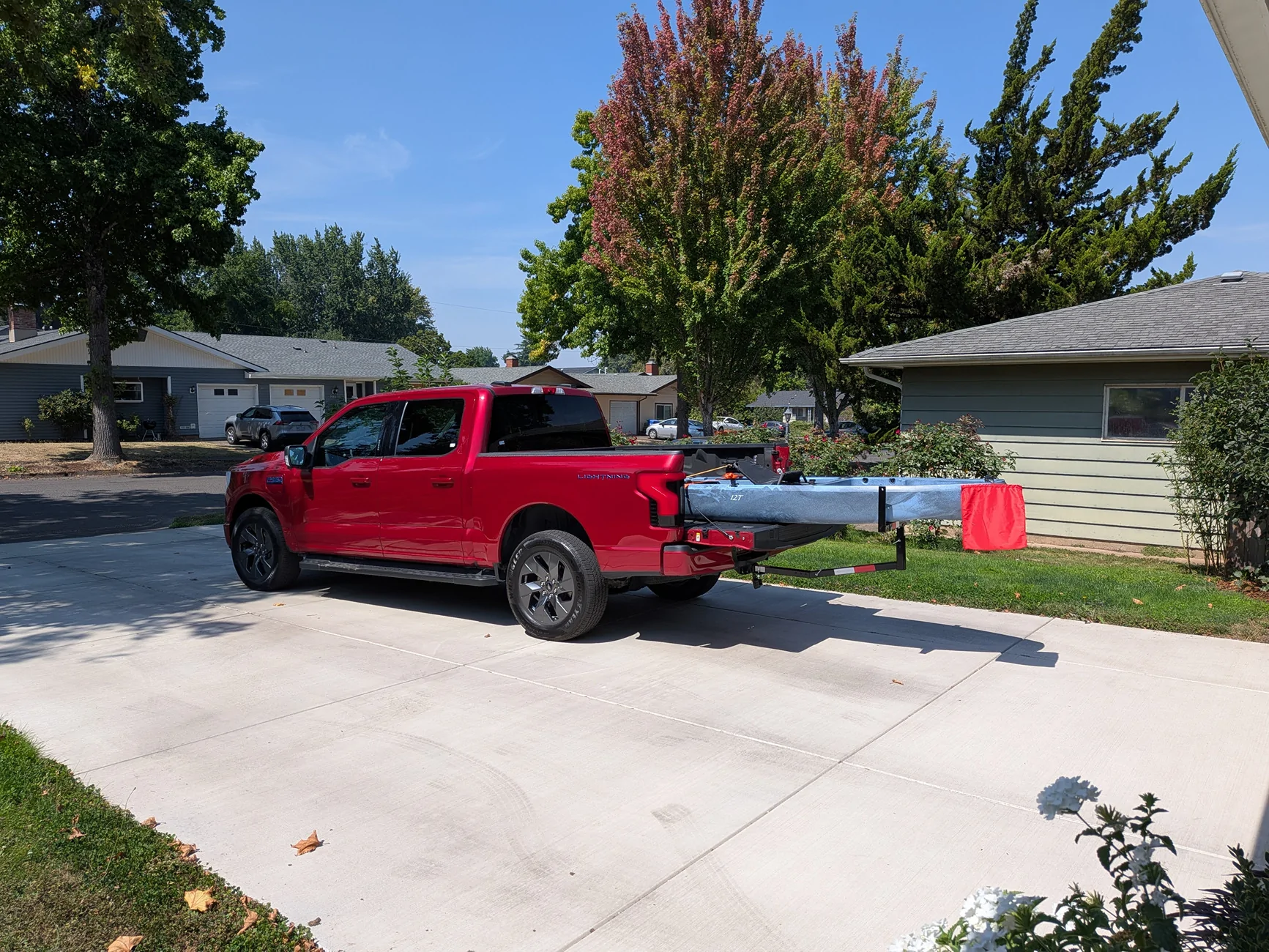 Ford F-150 Lightning I think I need a rack PXL_20260824_202516825
