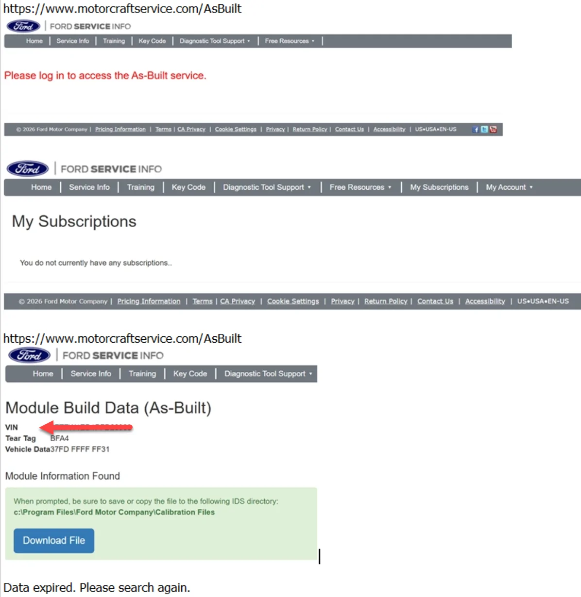 Ford F-150 Lightning Motorcraft As-Built files require sign-in now (still free) 1787618342573-nk