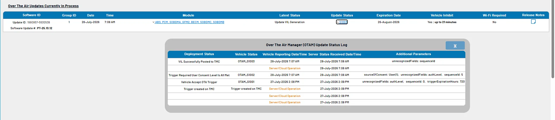 Ford F-150 Lightning Update PT-25.13.12 showing Not completed for 2 months now 1787757305268-7
