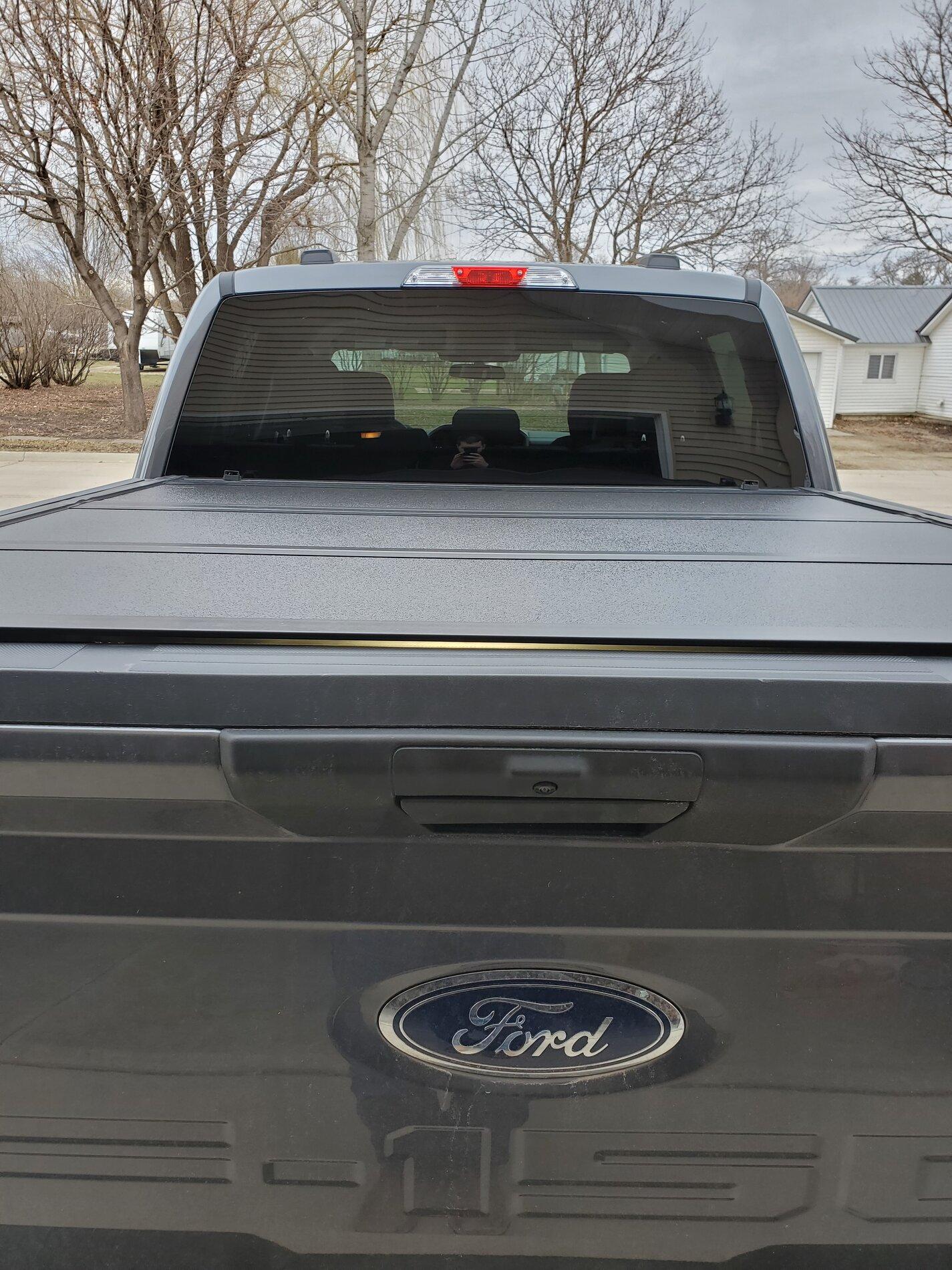 Ford F-150 Lightning Undercover Armor Flex poor fitment? 20210325_163908