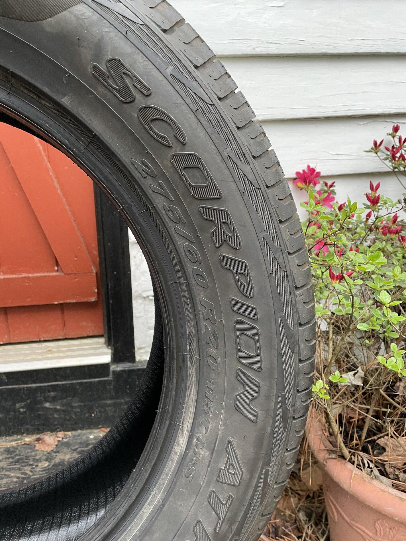 Ford F-150 Lightning **SOLD** 275/60/20 Pirelli Scorpion ATR Tires- Atlanta area D044DC9D-0654-48CF-94D0-47D45798FB92
