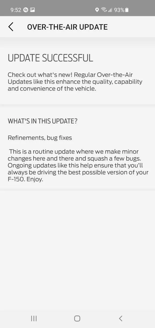 Ford F-150 Lightning OTA Update - anyone received one yet? thumbnail_Screenshot_20210409-095226_FordPass