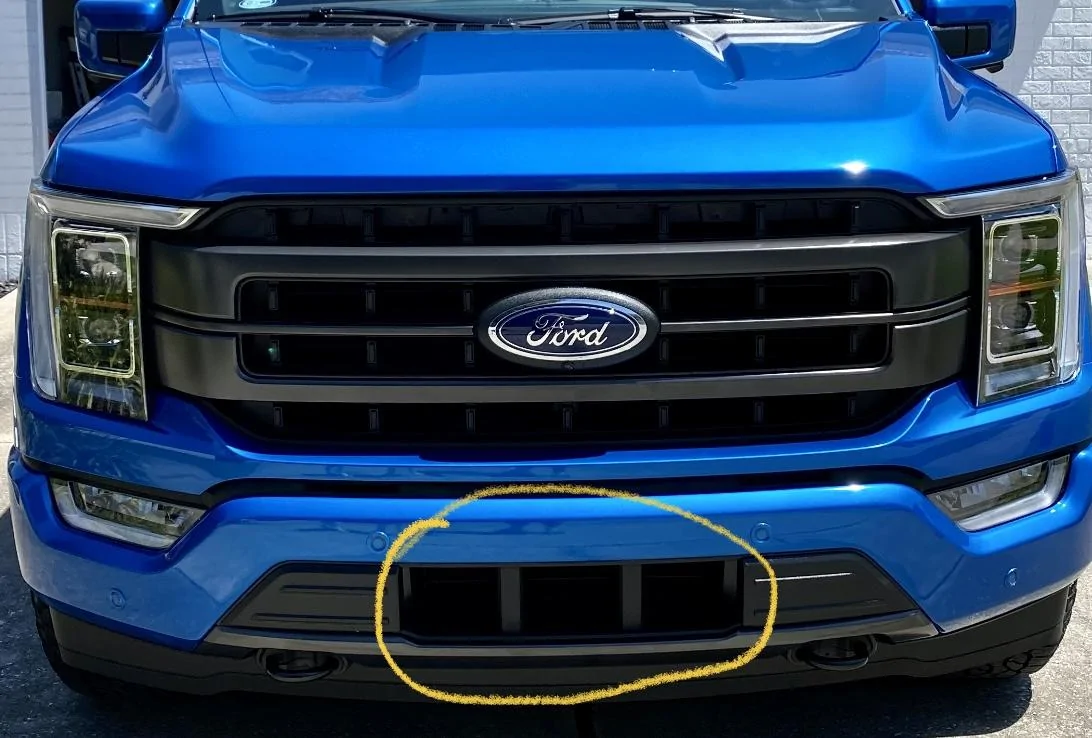 Ford F-150 Lightning ISO Ecoboost Bumper Insert 1542A3DB-6631-4978-9D1D-C7E91EF5B05A