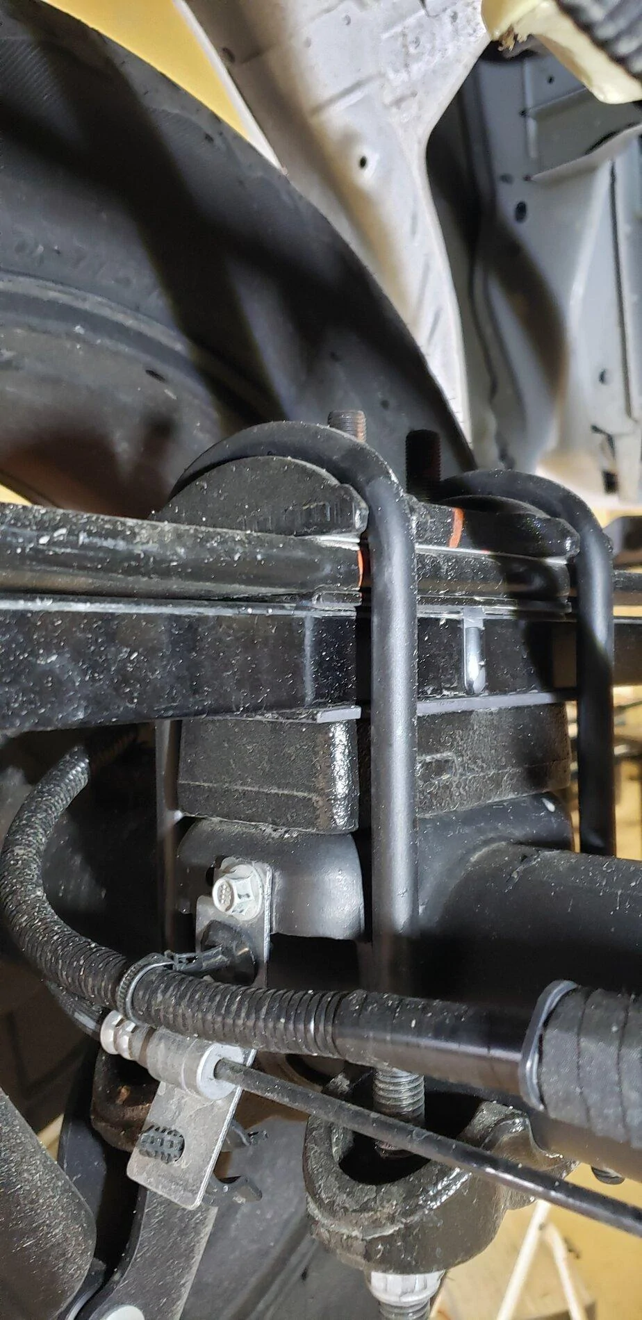 Ford F-150 Lightning Anyone install rear blocks? 20210327_153725