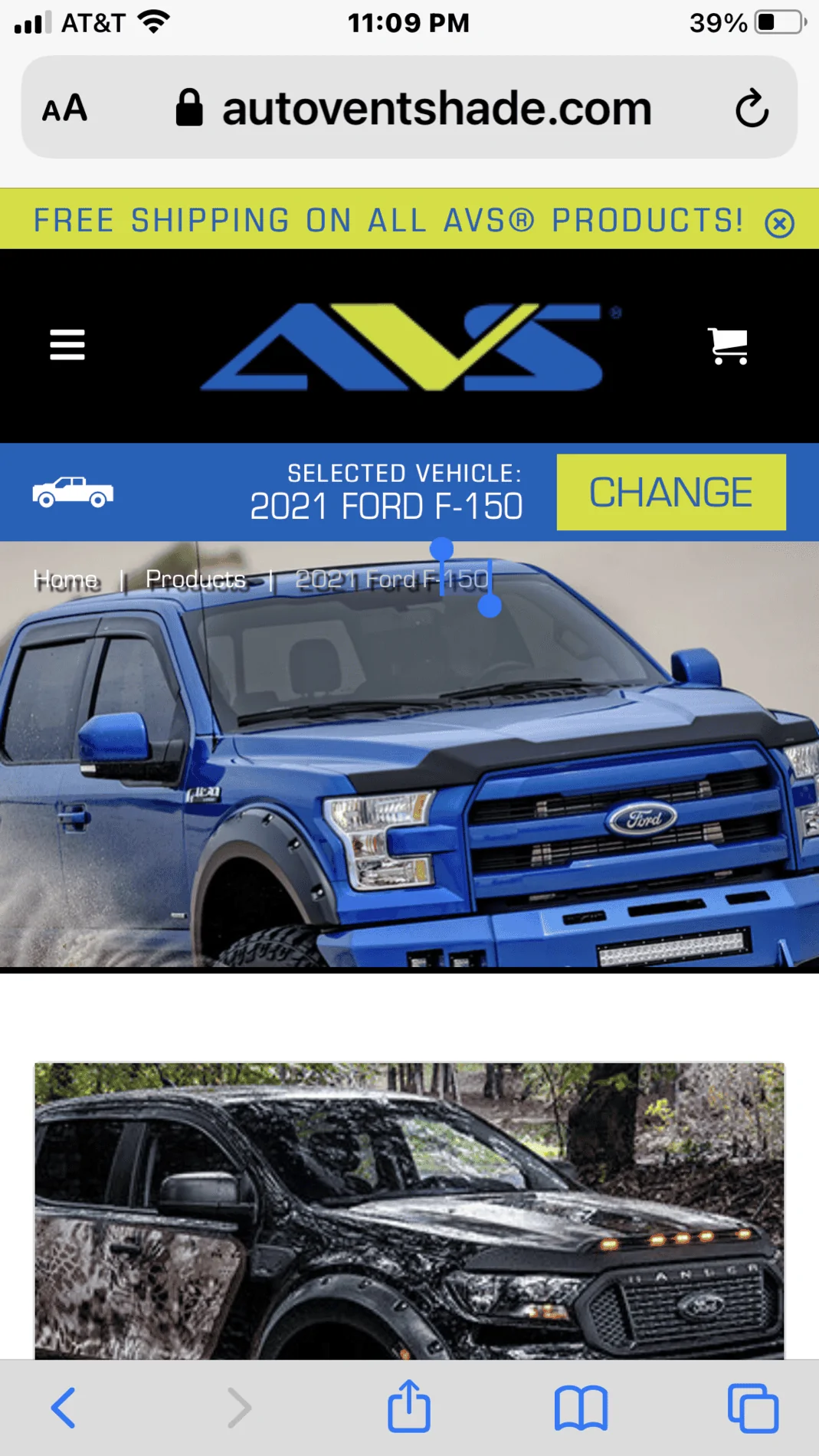 Ford F-150 Lightning Hood "Bug" deflector B3446FFD-B892-4AD1-9E70-BC0A137DB4E0