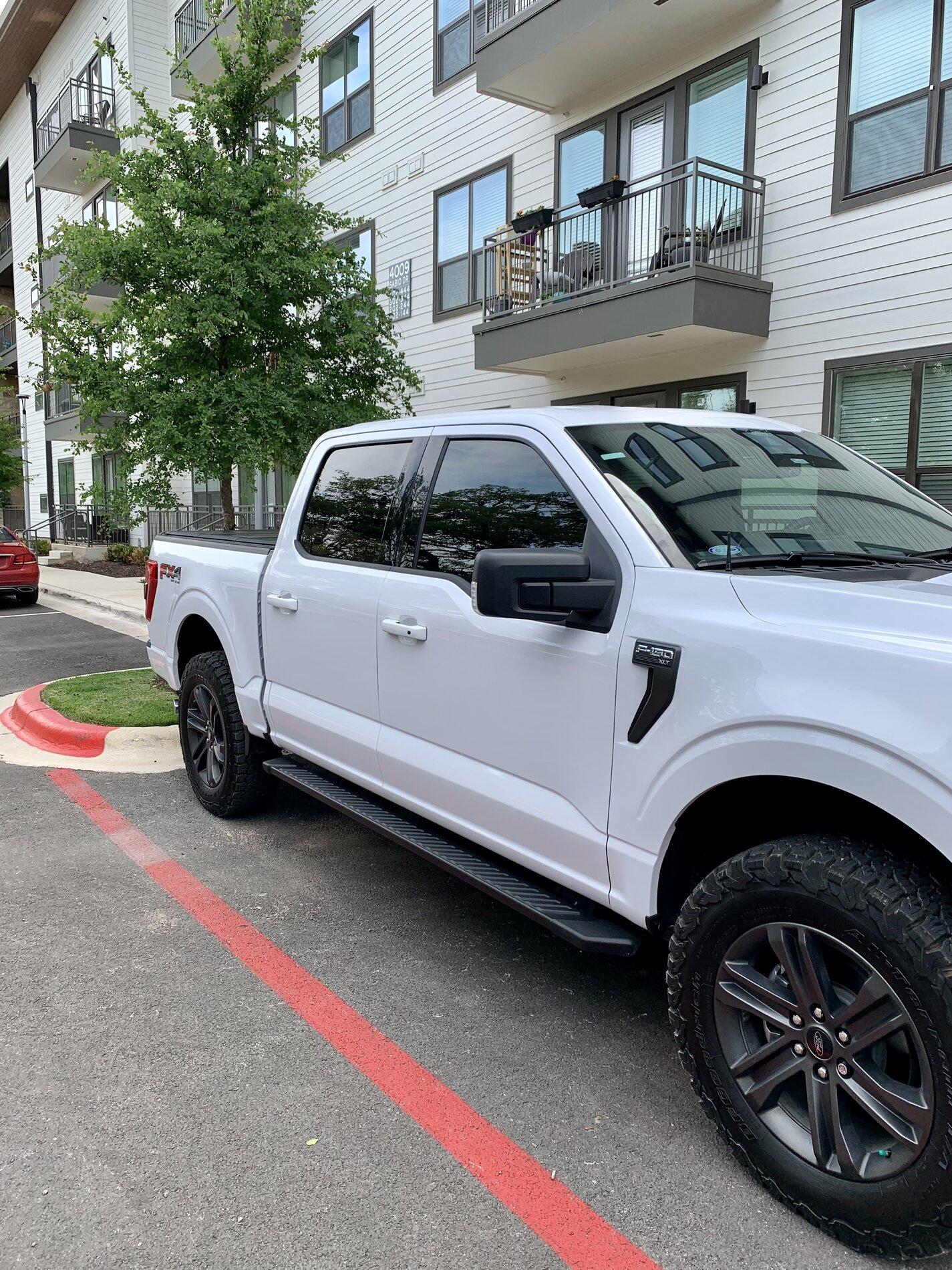 Ford F-150 Lightning Leer HF350M Tonneau Cover installed IMG_0754