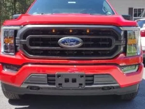 Ford F-150 Lightning 2021 F150 with XL or XLT Grille Custom Auto Works Raptor Style LED Amber Grille Light Kit 2021-22-300x225 Ford F-150 Lightning 2021 F150 with XL or XLT Grille Custom Auto Works Raptor Style LED Amber Grille Light Kit 2021-22-300x225