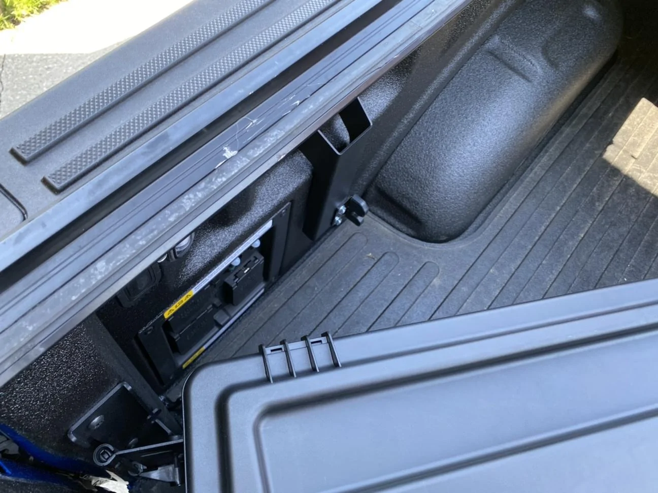 Ford F-150 Lightning Bed Boxes Installed on 2021 PowerBoost w/ 7.2KW Pro Power Onboard Image-7