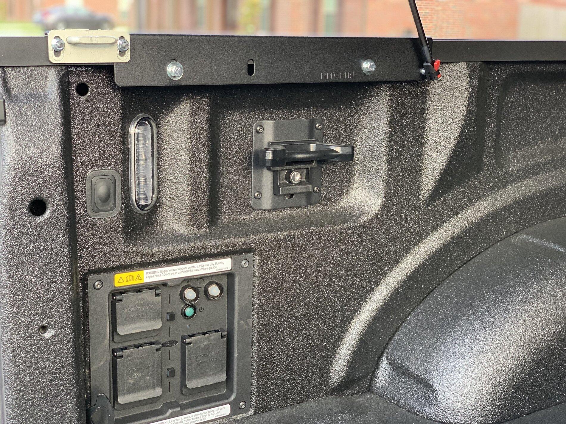 Ford F-150 Lightning Installed Undercover Elite hard tonneau cover. 94F0FB0B-3389-41B3-AD1E-1EE54DC09CB0