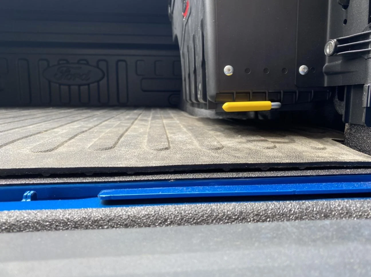Ford F-150 Lightning Bed Boxes Installed on 2021 PowerBoost w/ 7.2KW Pro Power Onboard Imag