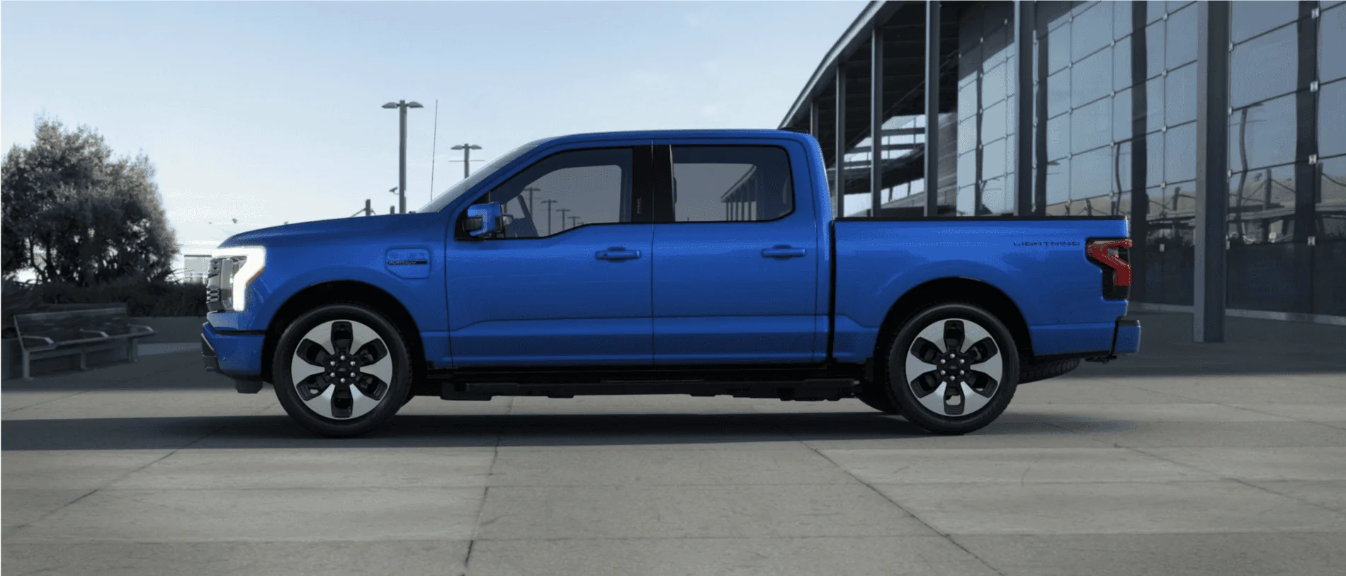 Ford F-150 Lightning Too early to talk colors for 2022 F-150 Lightning? Atlas Blu