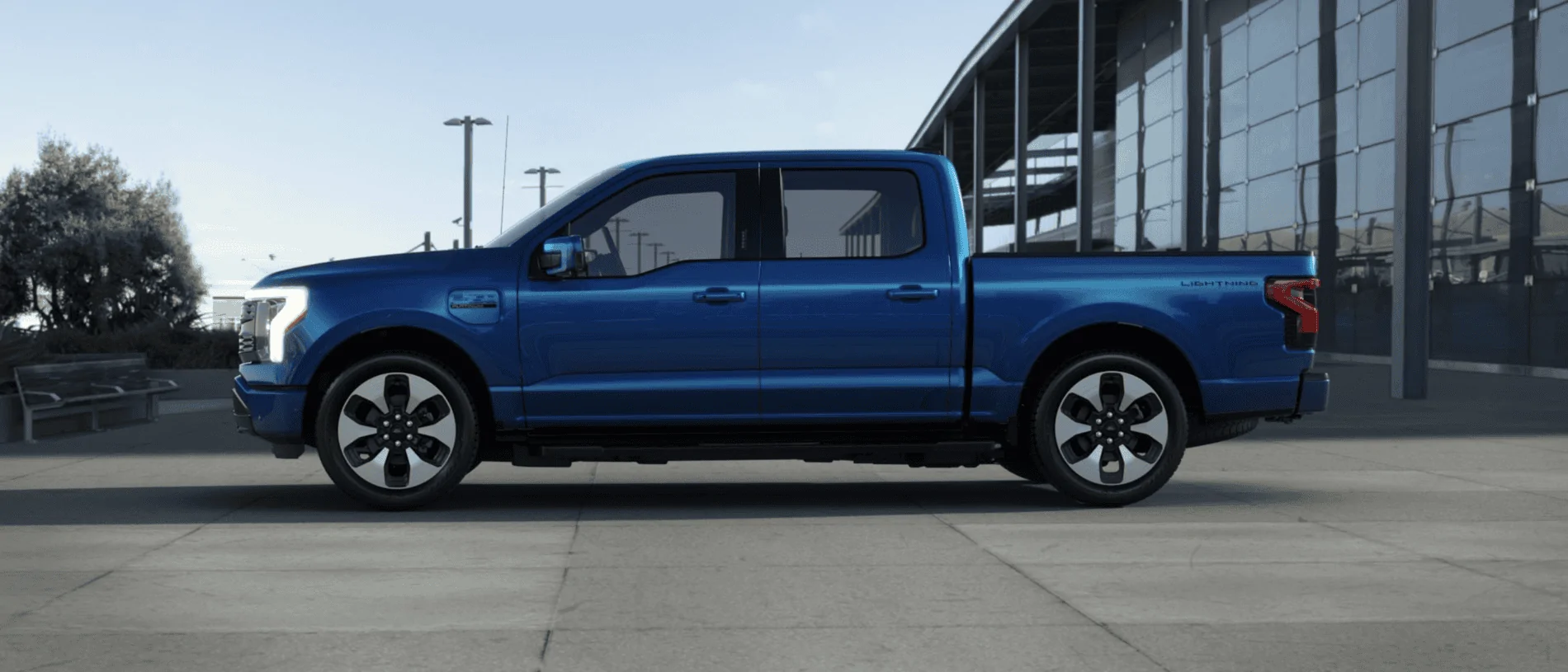 Ford F-150 Lightning Too early to talk colors for 2022 F-150 Lightning? Antimatter Blu