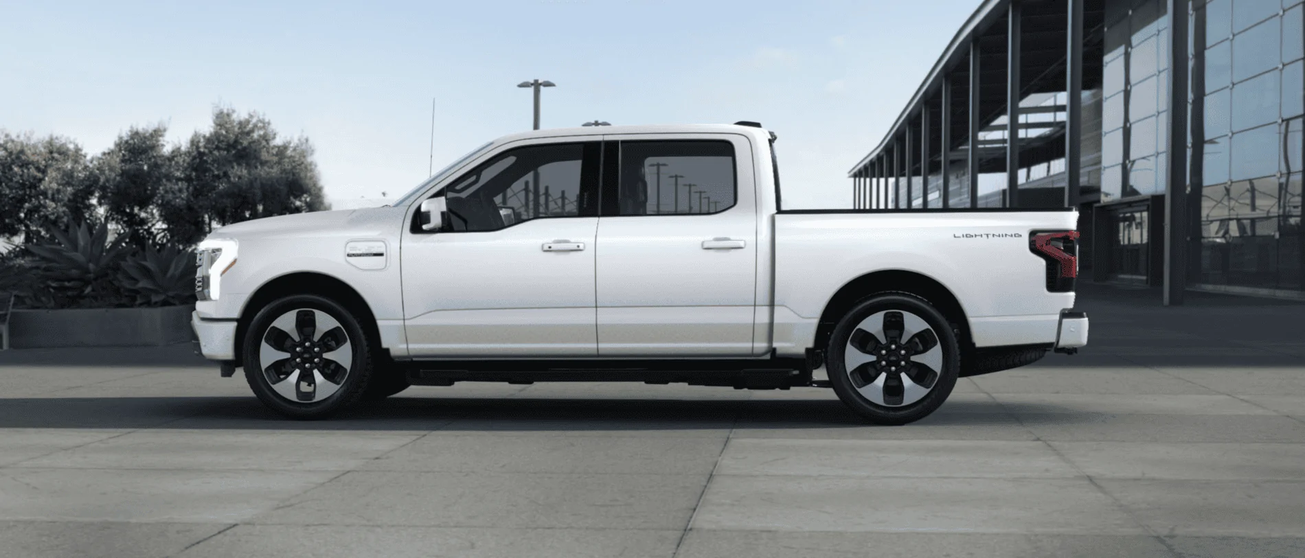 Ford F-150 Lightning Too early to talk colors for 2022 F-150 Lightning? Oxford Whit