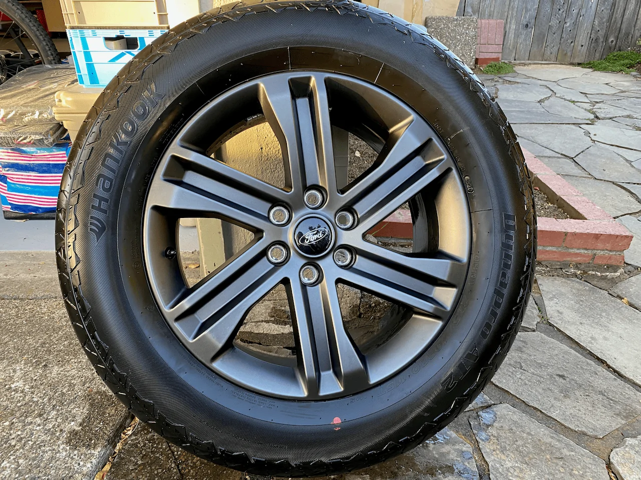 Ford F-150 Lightning SOLD 20" Sport wheels and tires for sale IMG_8921