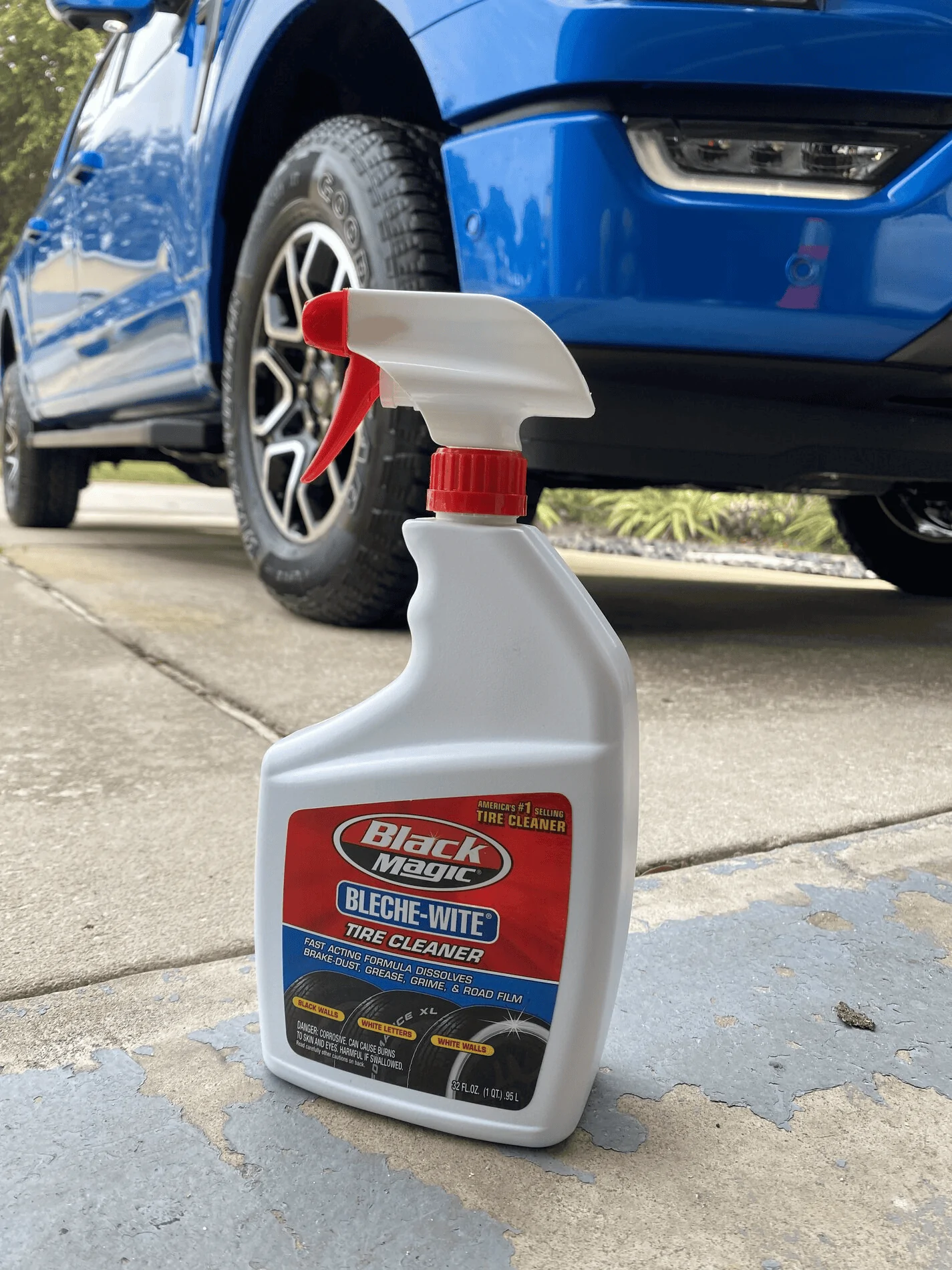 Ford F-150 Lightning Kickin' the Tires & Lightin' the Fires: The Good, The Bad, and The Ugly of Tire and Wheel Cleaning Day 1623852742297