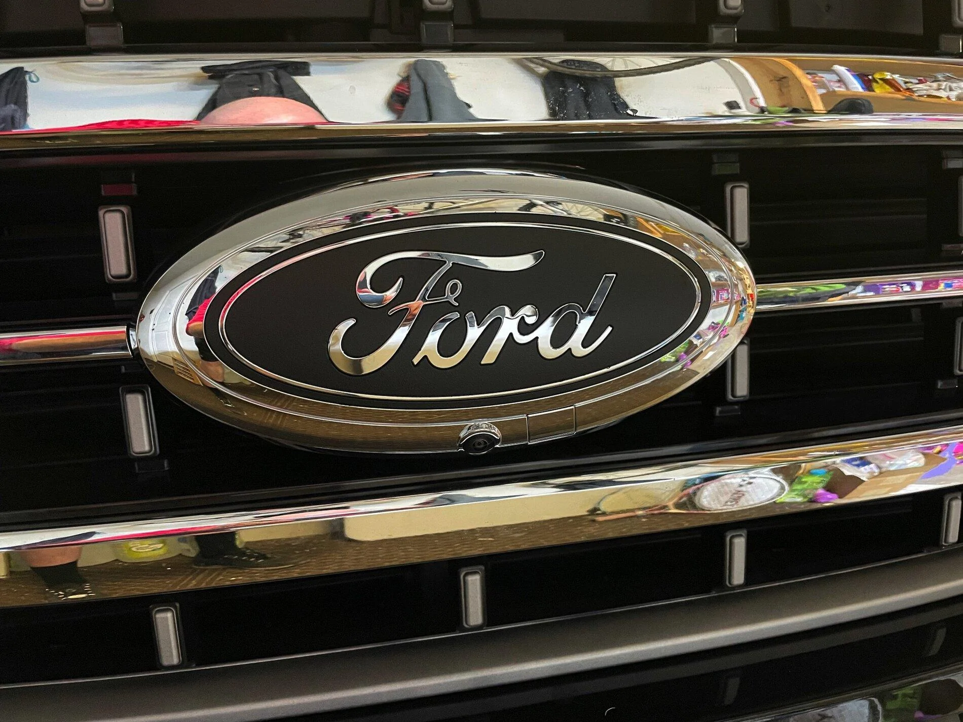 Ford F-150 Lightning Black Ford Emblems / Logos? Full Vi
