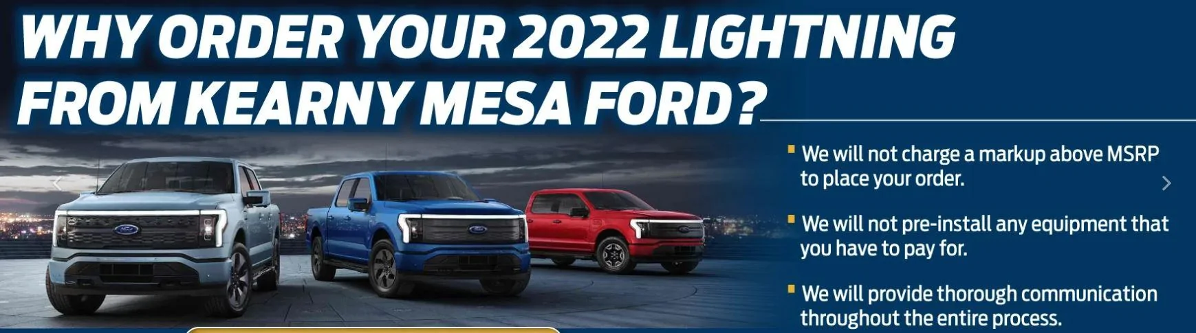 Ford F-150 Lightning Are reservation holders required to pay MSRP + markup? km