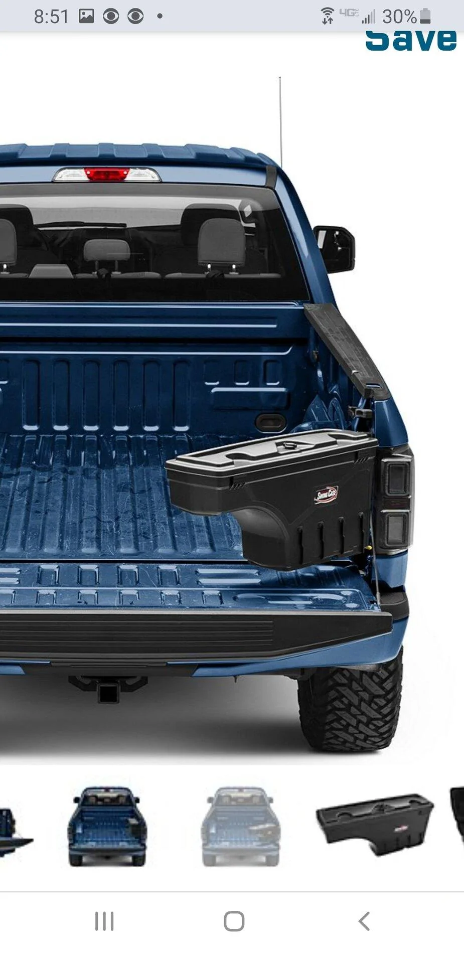 Ford F-150 Lightning UnderCover Swing Case Storage System Screenshot_20210627-085139_Chrom