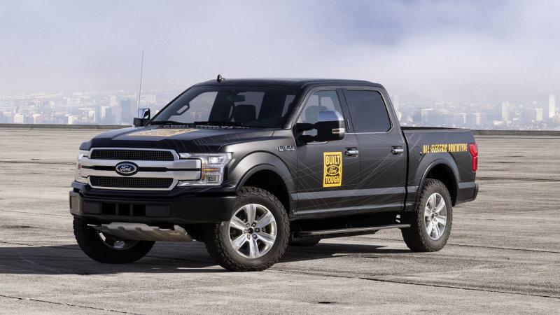 Ford F-150 Lightning Electric F-150 Teased! electric-f150-teaser