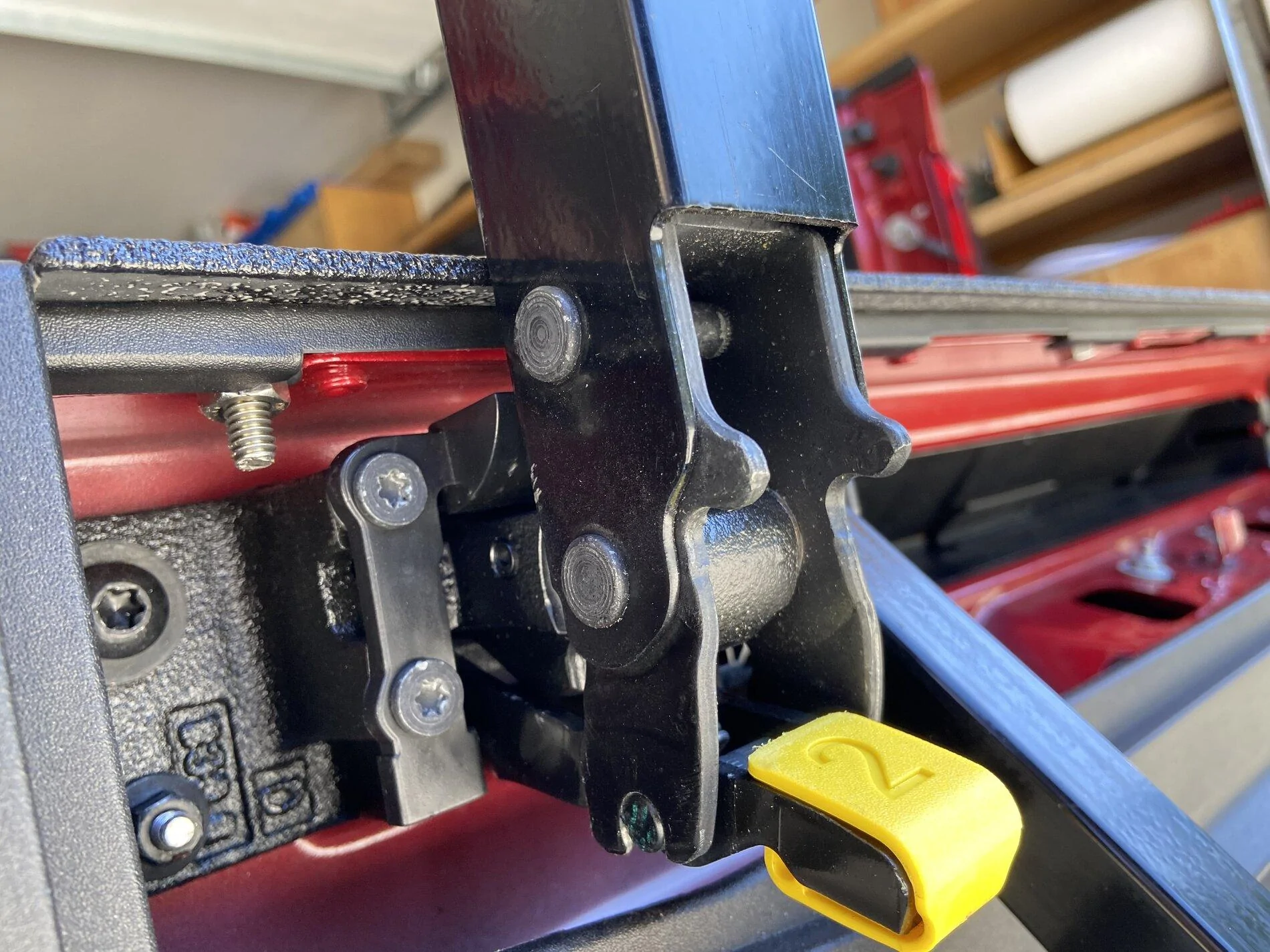 Ford F-150 Lightning Tail gate step protector. IMG_0103