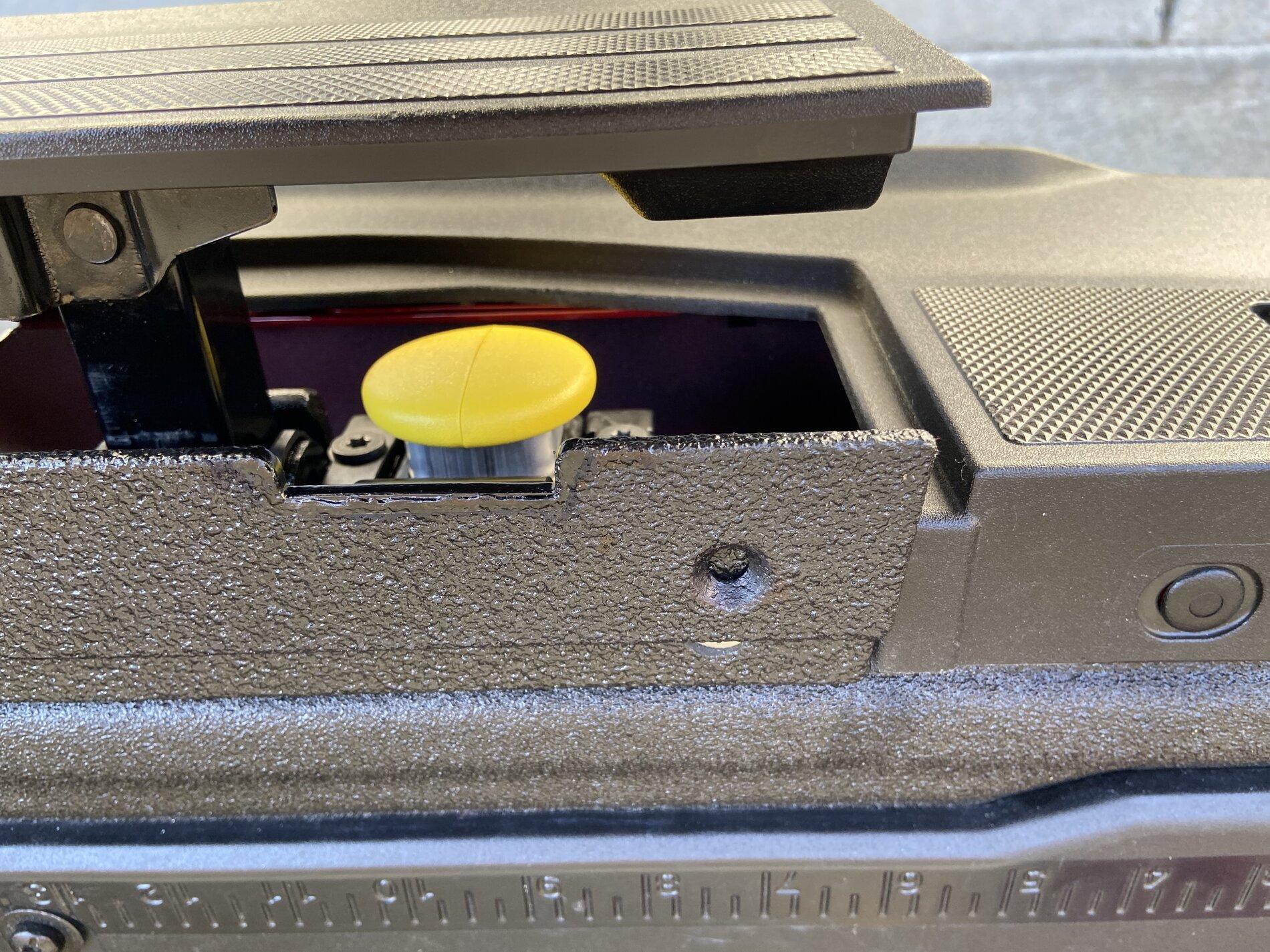 Ford F-150 Lightning Tail gate step protector. IMG_0106.JPG
