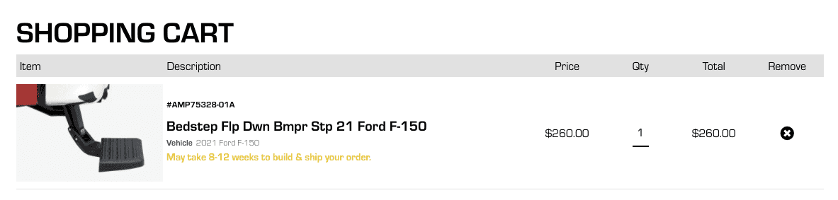 Ford F-150 Lightning AMP Research BedStep Installation 1627355309690