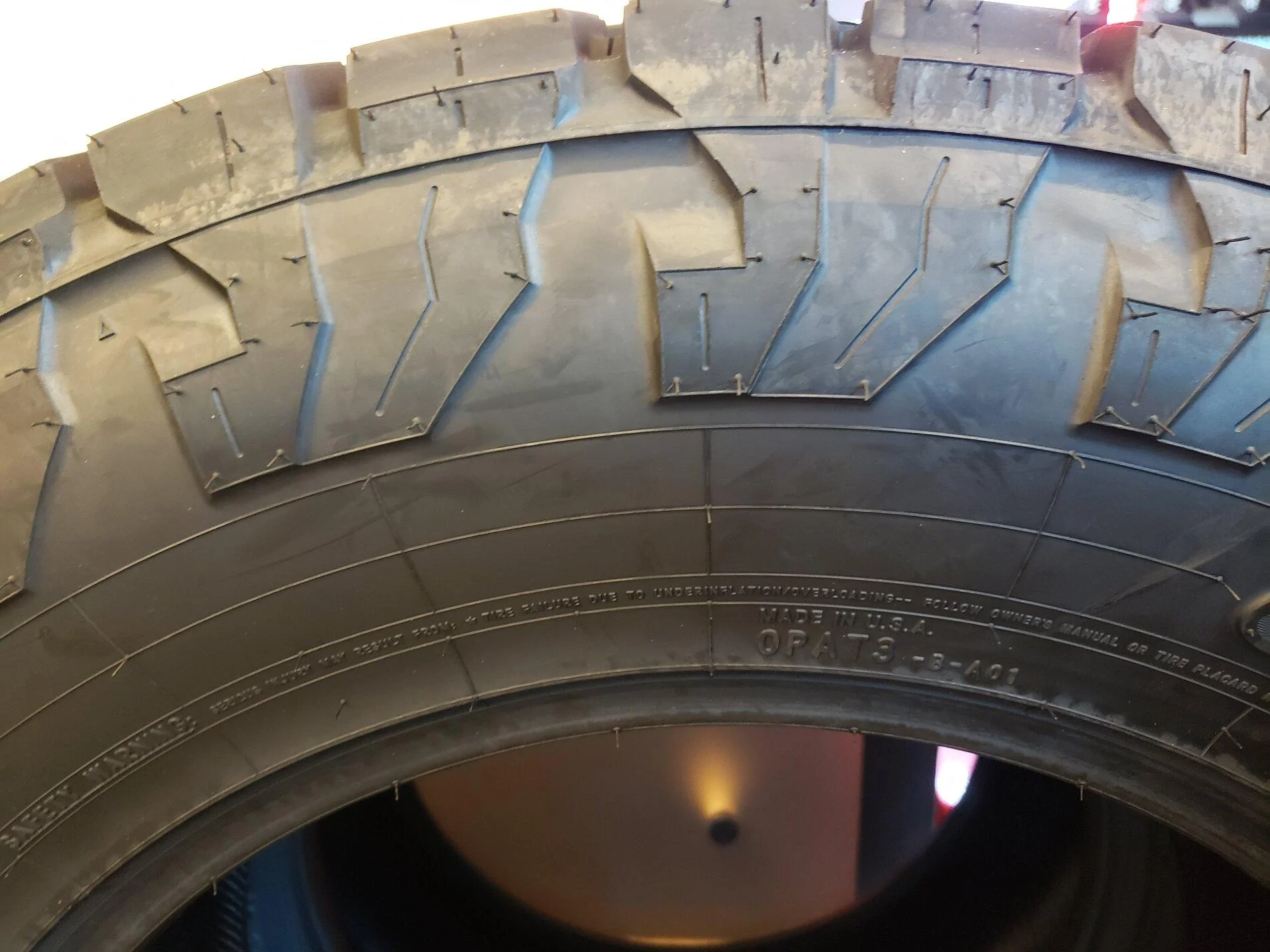 Ford F-150 Lightning Nitto Ridge Grapple vs Toto AT3 20210805_141638