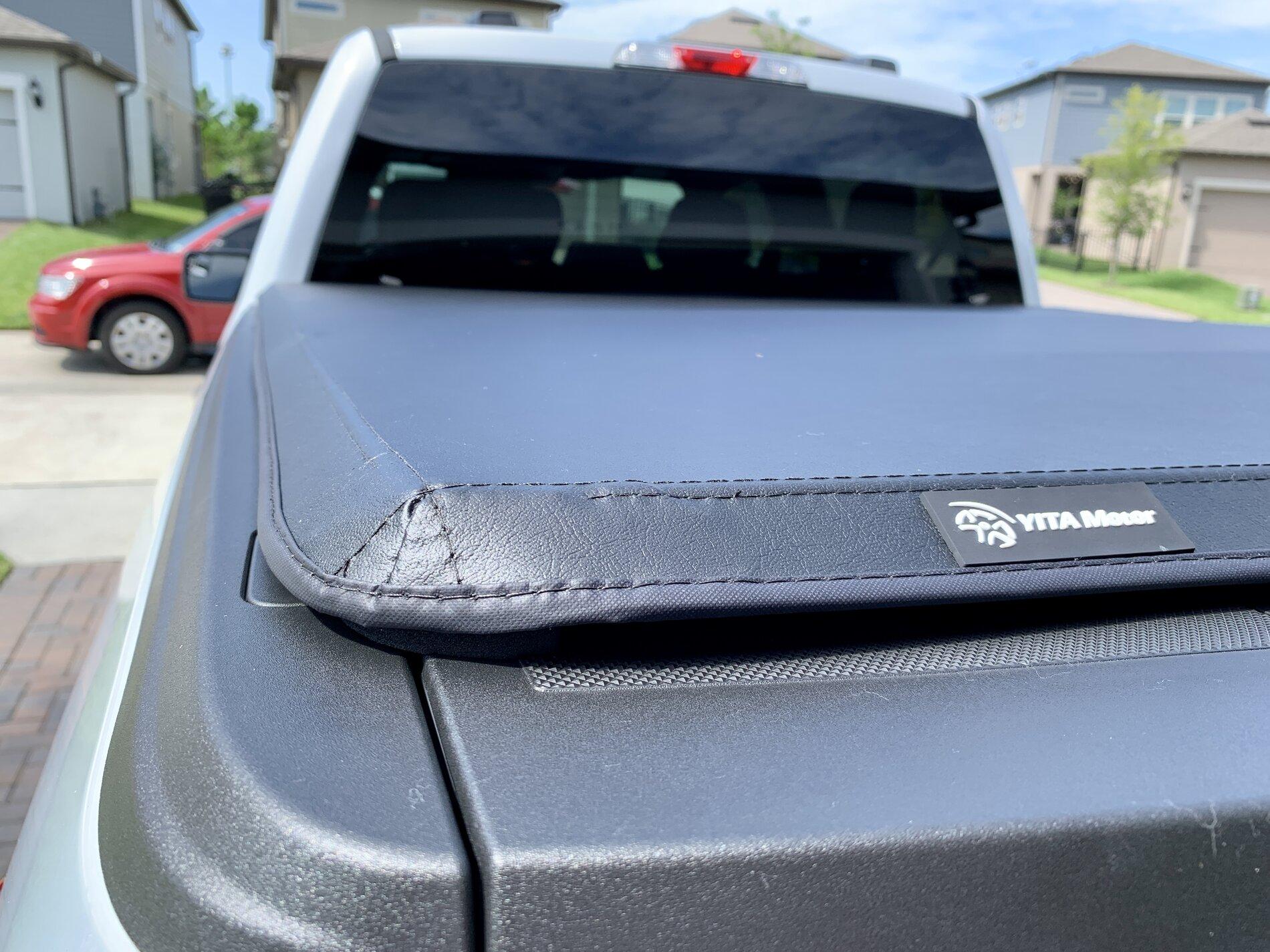 Ford F-150 Lightning YITA Motor Soft Tri-Fold Tonneau Cover IMG_4919