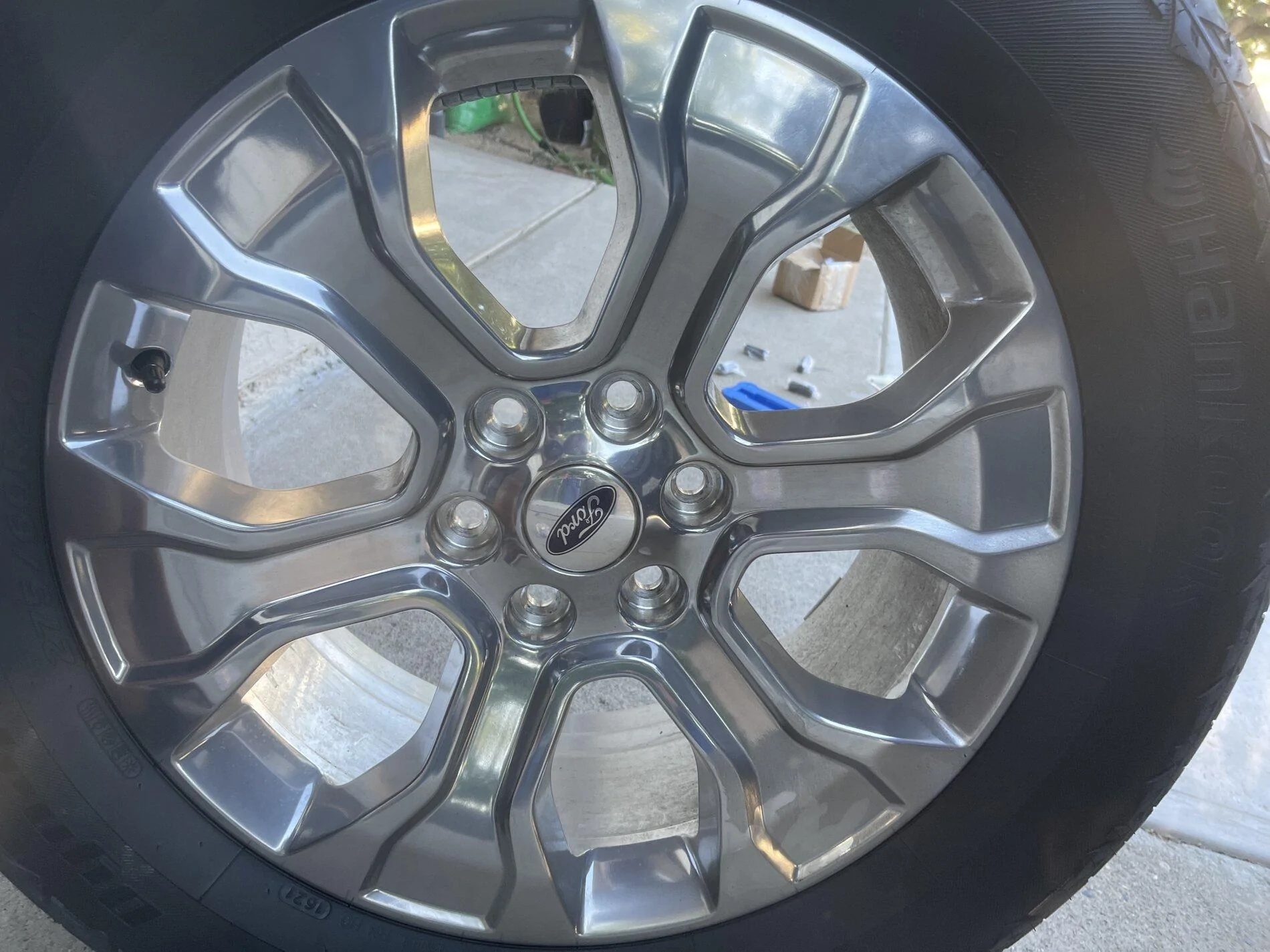 Ford F-150 Lightning 2021 Ford F-150 Platinum 20" Wheels + Tires + TPMS Takeoffs wheel
