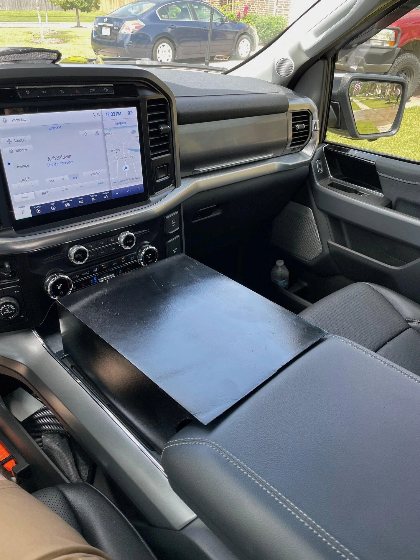 Ford F-150 Lightning 3D Printed Rear Camera Mount IMG_6692