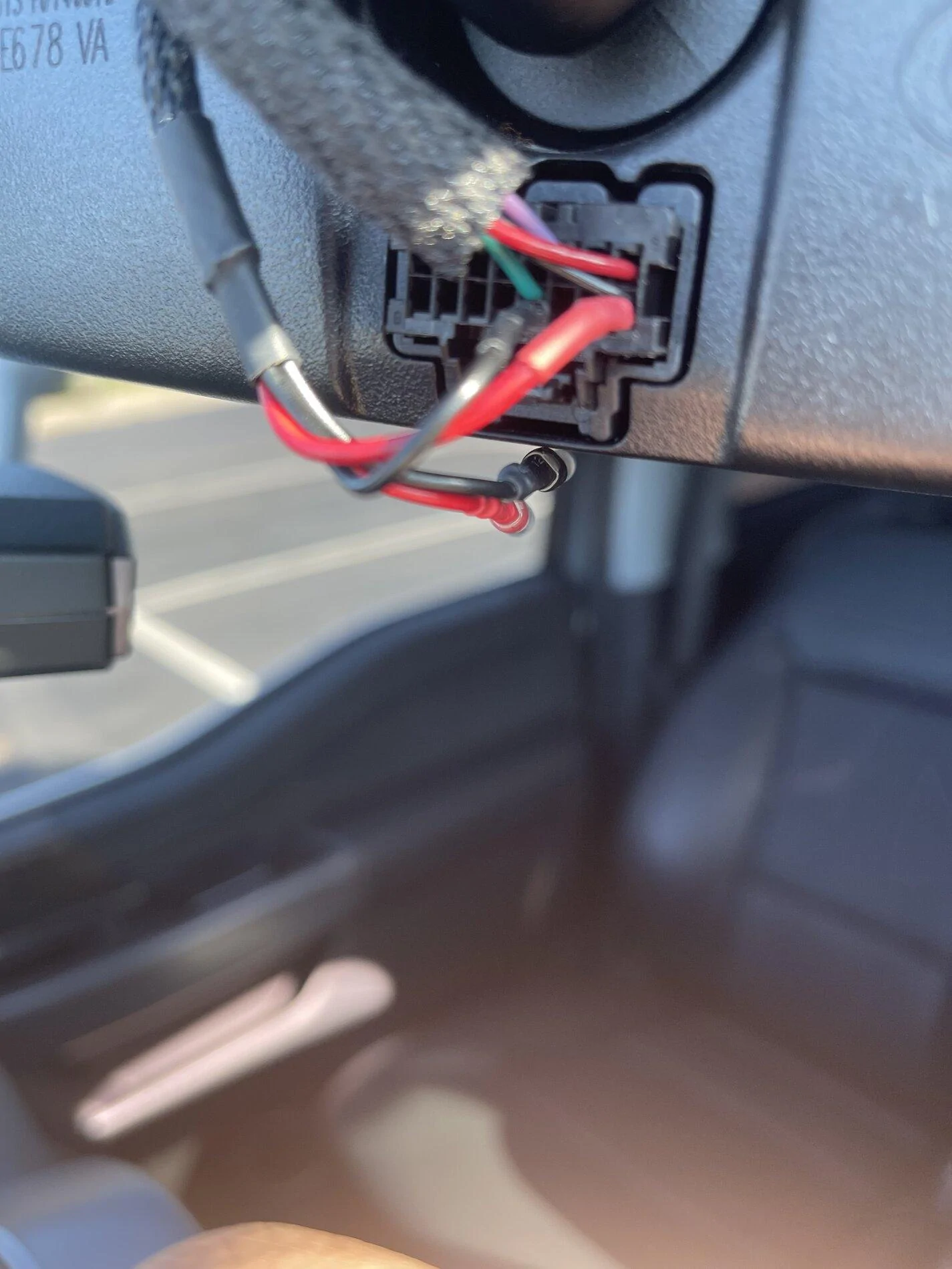 Ford F-150 Lightning 2021 F150 - splice power from rear view mirror for radar detector? BD9C58B1-A75E-4A83-99D6-713BF40E60E6