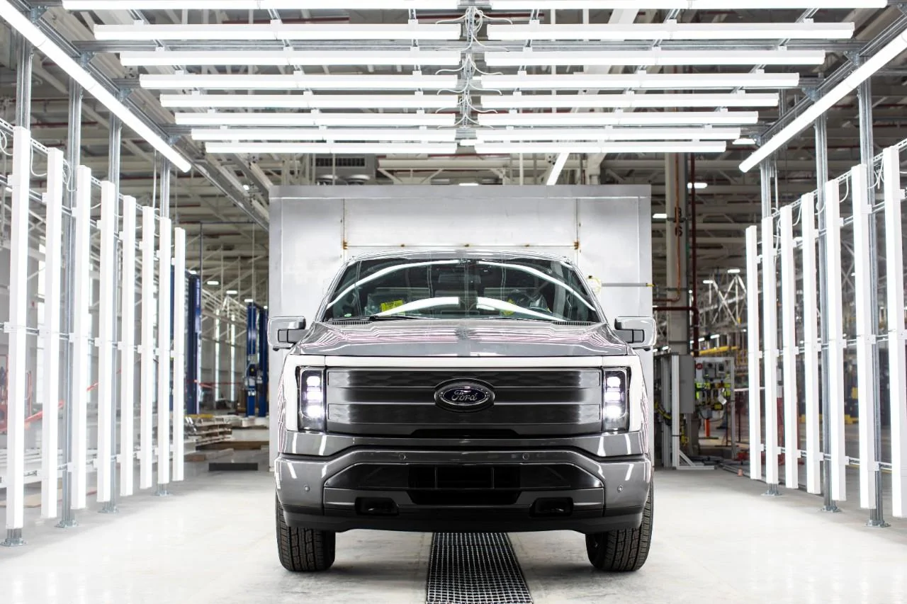 Ford F-150 Lightning F-150 Lightning Pre-Production Officially Begins at Ford's Rouge EV Center After 150k Reservations! Ford Rouge Electric Vehicle Center_17