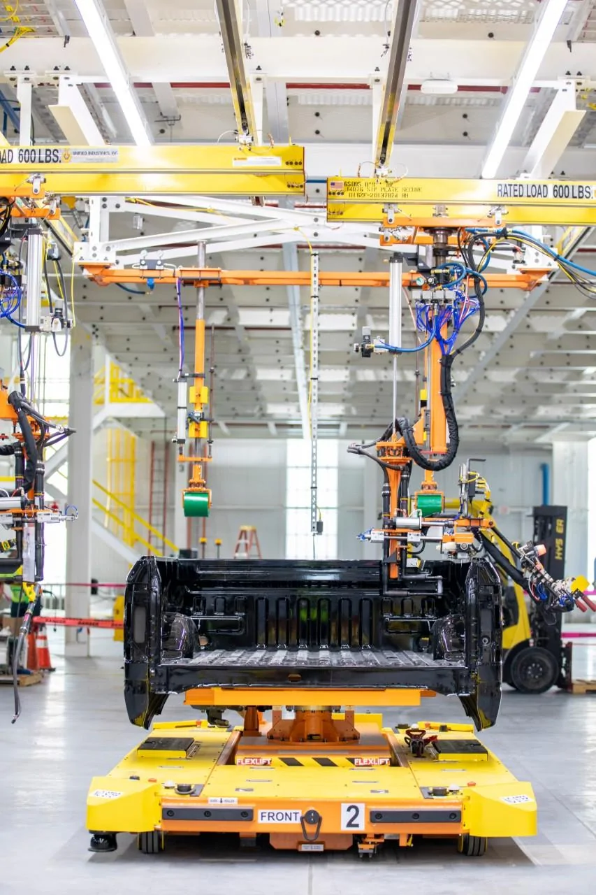 Ford F-150 Lightning F-150 Lightning Pre-Production Officially Begins at Ford's Rouge EV Center After 150k Reservations! Ford Rouge Electric Vehicle Center_16
