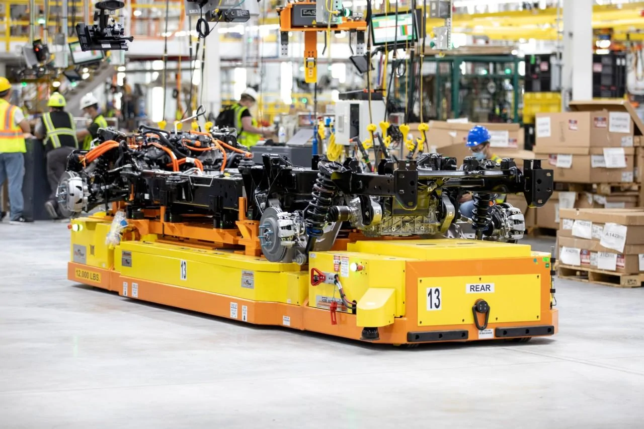 Ford F-150 Lightning F-150 Lightning Pre-Production Officially Begins at Ford's Rouge EV Center After 150k Reservations! Ford Rouge Electric Vehicle Center_12