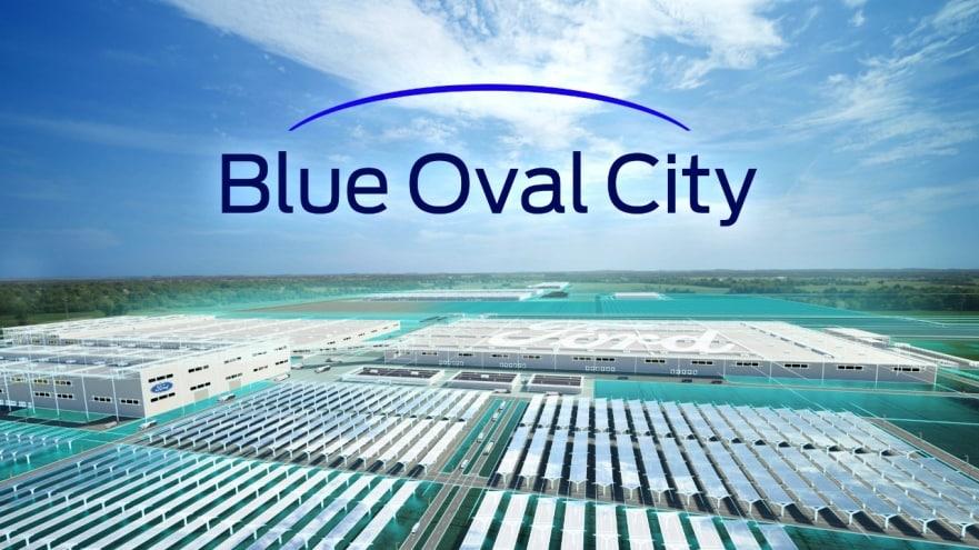 Ford F-150 Lightning Ford announces "Blue Oval City" Electric Vehicle campus to build next-gen Electric F-series trucks and batteries 1632784930805