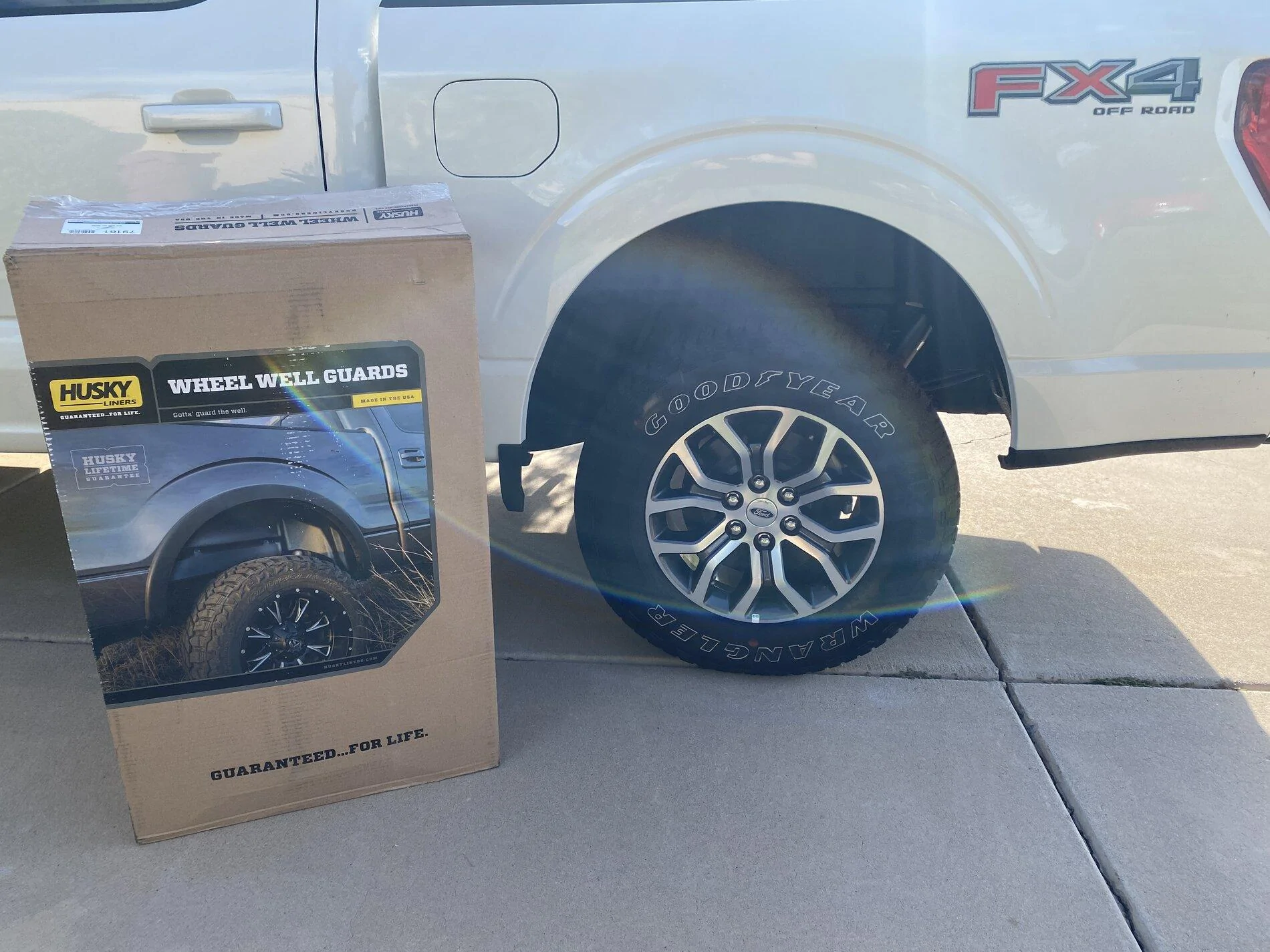 Ford F-150 Lightning 2021 F150 Husky Liners Rear Wheel Well Liners 79161 74E1778D-D346-4BE5-AB4A-9FAF6A7DDBA9