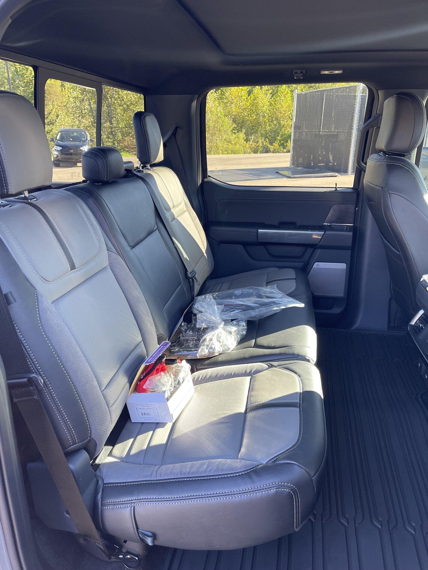 Ford F-150 Lightning Katzkin Leather installed in 2021 F-150 (photos) 1633165637363