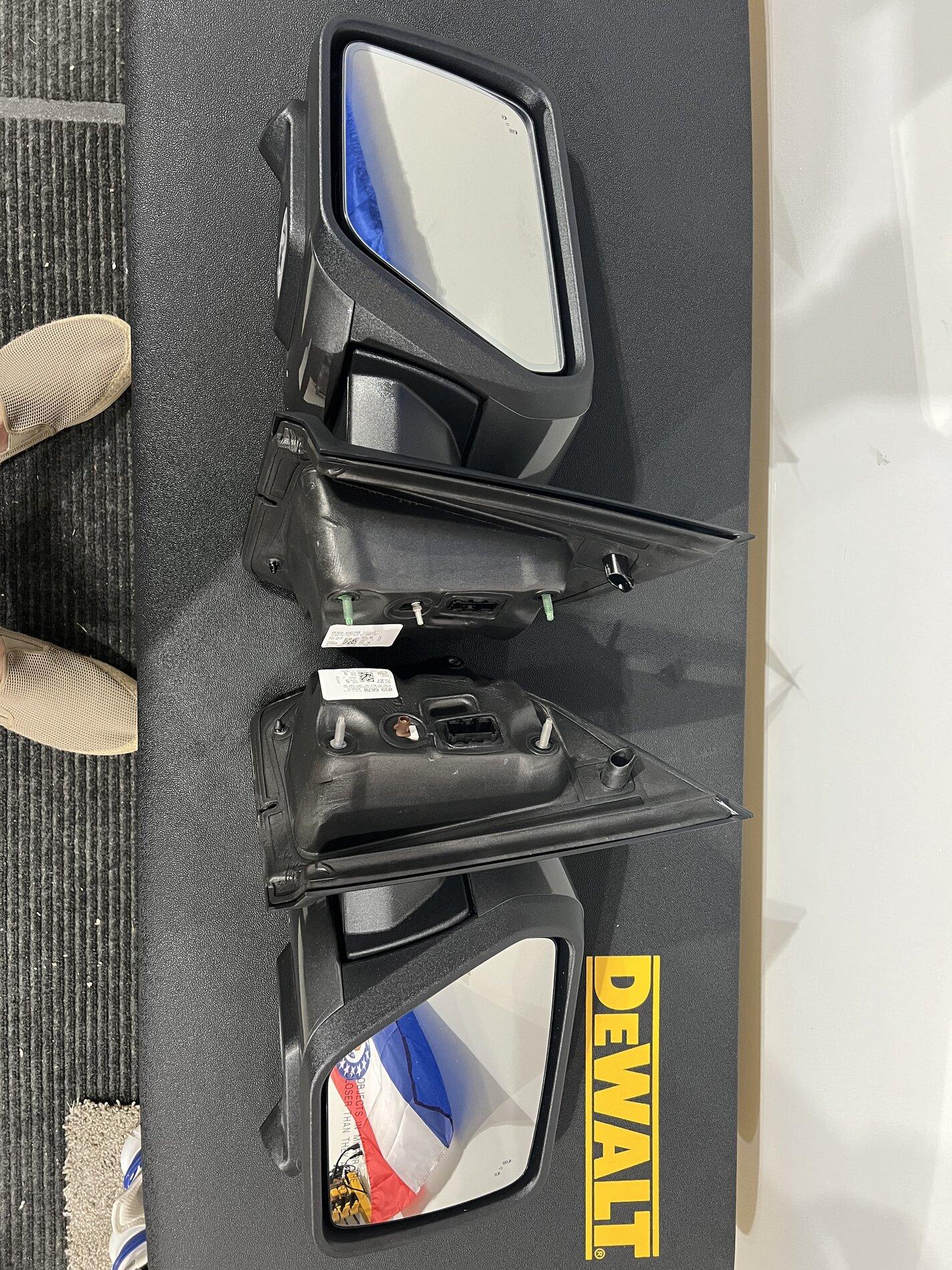 Ford F-150 Lightning 2021 F150 Side Mirrors 722B6A92-E10F-46F6-855E-268FEF6BA7A1