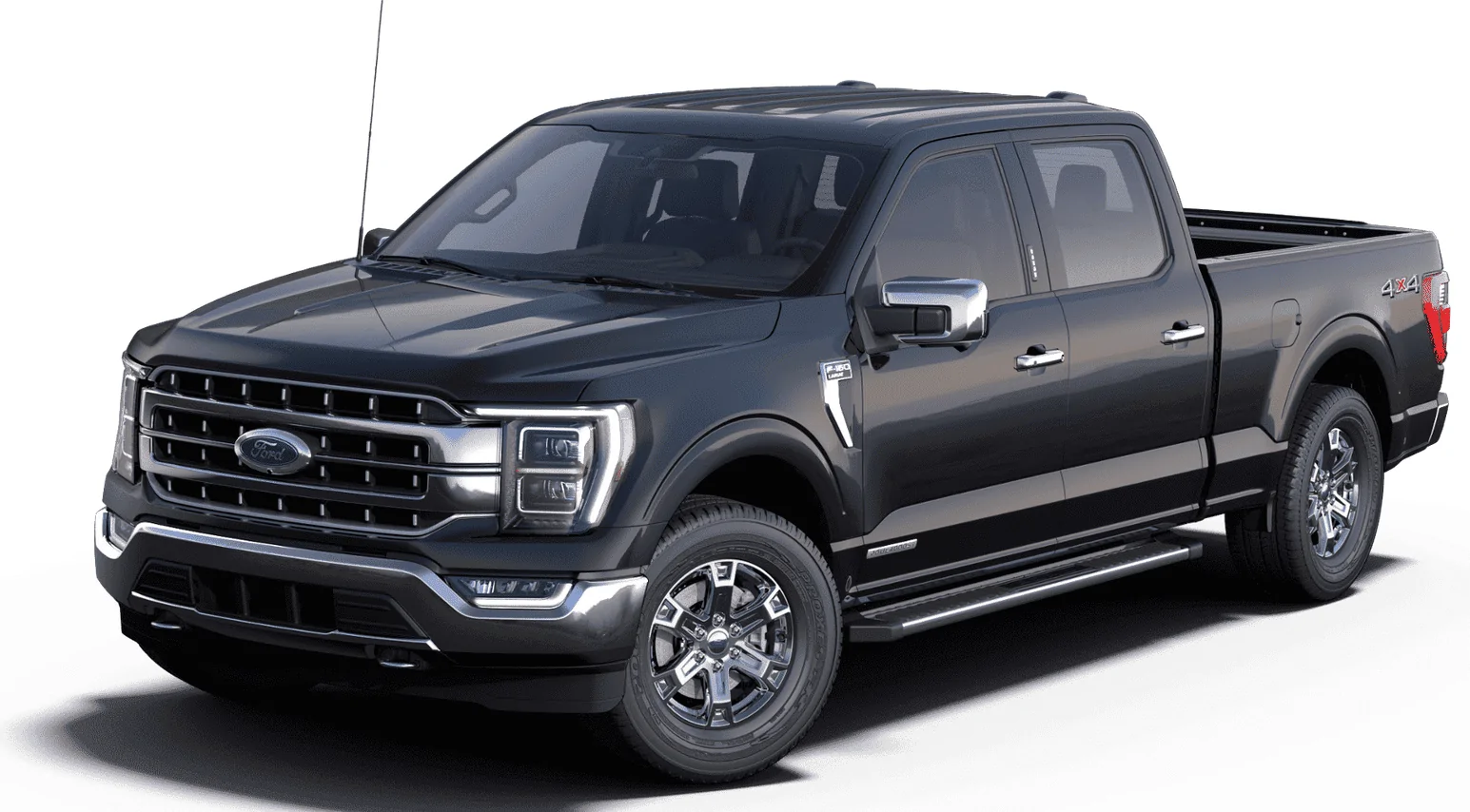 Ford F-150 Lightning Step Bar vs Running Board Extended