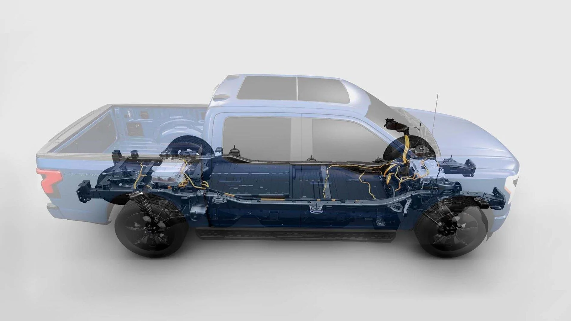 Ford F-150 Lightning RV Trailer Towing With F-150 Lightning - Considerations & Discussions Lightning Cutaway