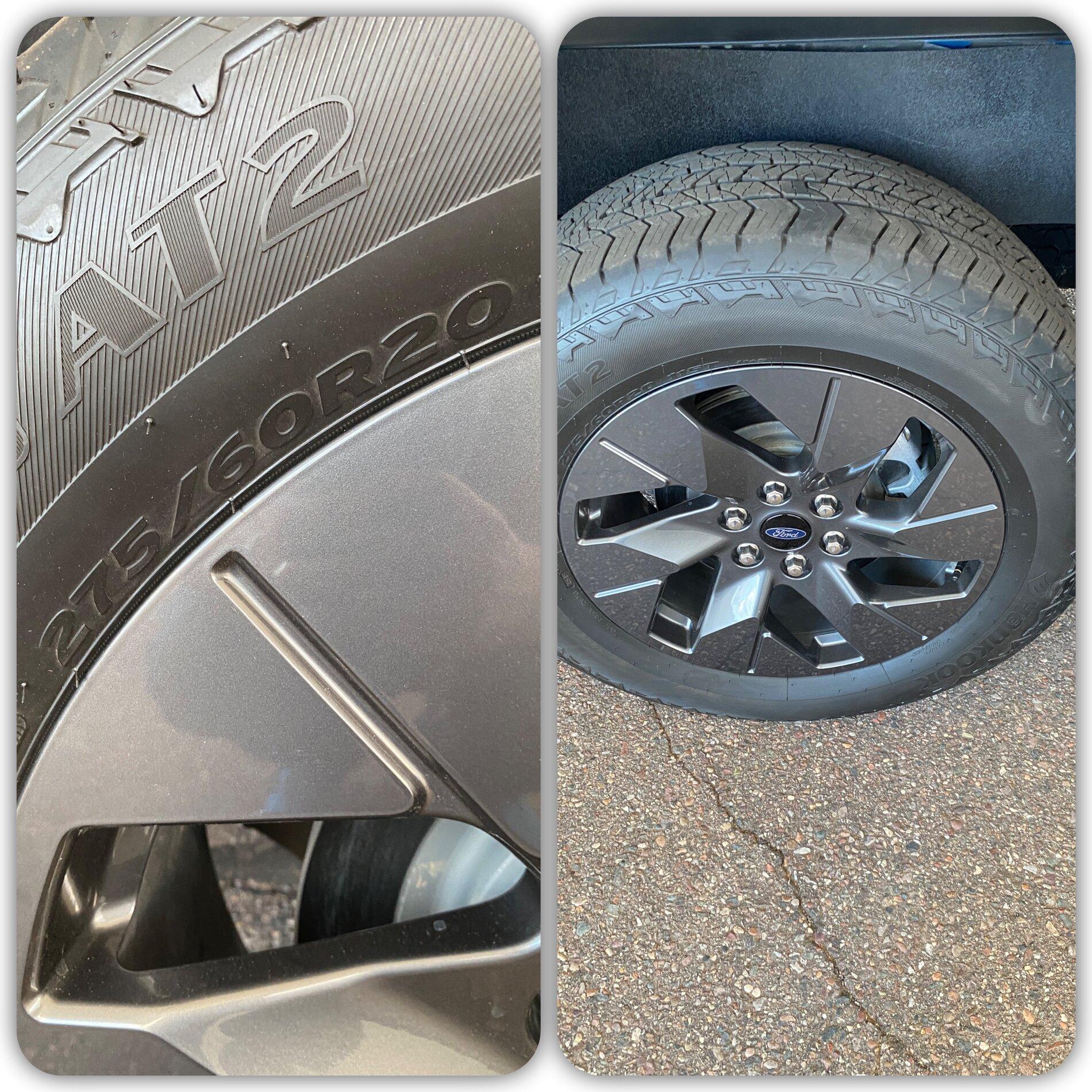 Ford F-150 Lightning 2022 Lightning Wheel and Tire Sizes | OEM 20” & 22” 88D16042-1648-4000-981E-0E126D435807