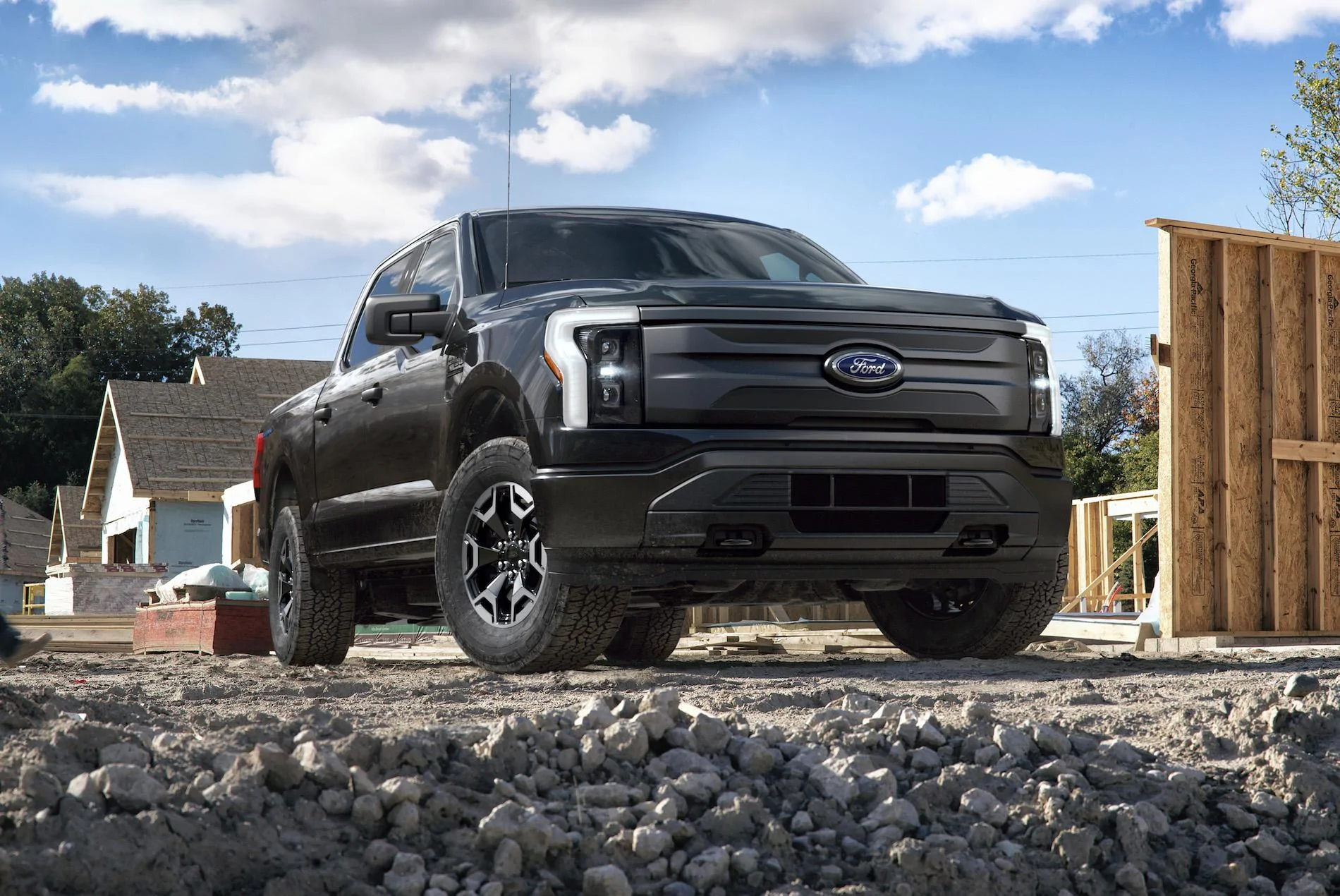 Ford F-150 Lightning AGATE BLACK F-150 Lightning Photos & Club Agate Black 2022 F150 Lightning