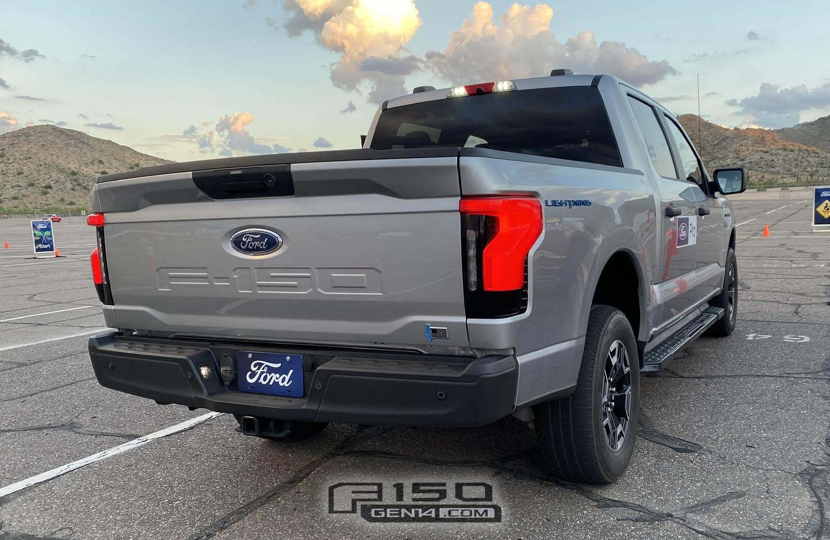 Ford F-150 Lightning ICONIC SILVER F-150 Lightning Photos & Club Iconic Silver F-150 Lightning EV Pickup Truck 1