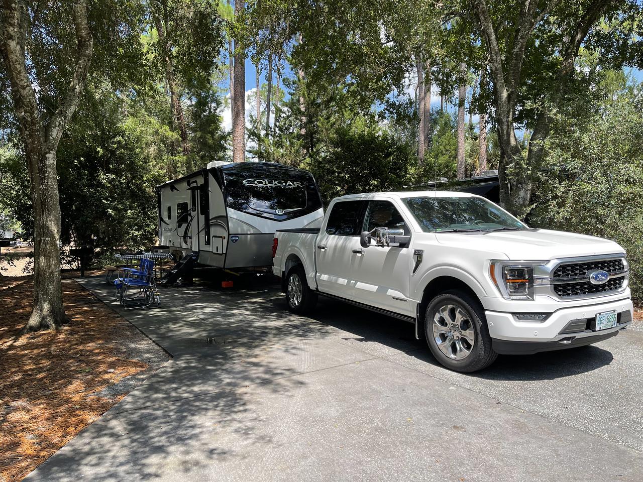 Ford F-150 Lightning Aftermarket clip on extended tow mirrors IMG_4167-X2