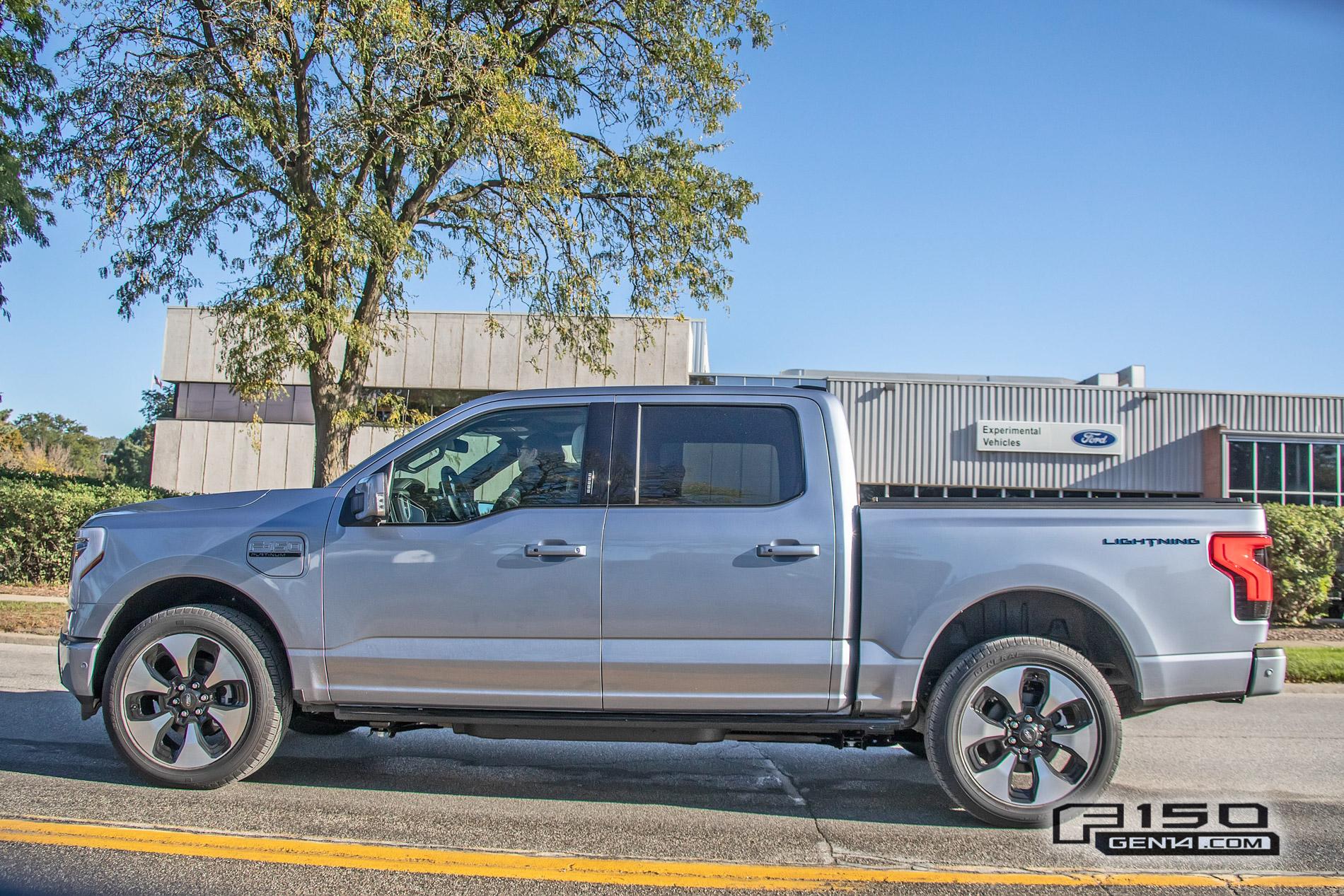Ford F-150 Lightning ICONIC SILVER F-150 Lightning Photos & Club Iconic Silver F150 Lightning EV Pickup Truck 6