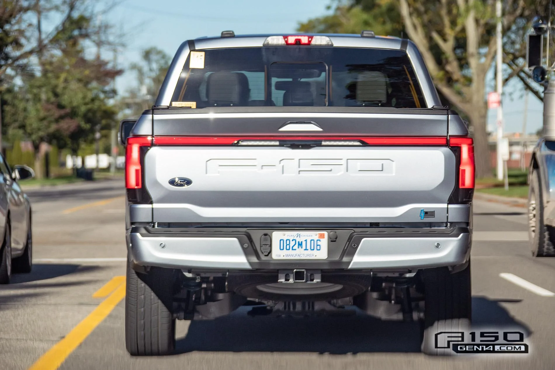 Ford F-150 Lightning ICONIC SILVER F-150 Lightning Photos & Club Iconic Silver F150 Lightning EV Pickup Truck 20